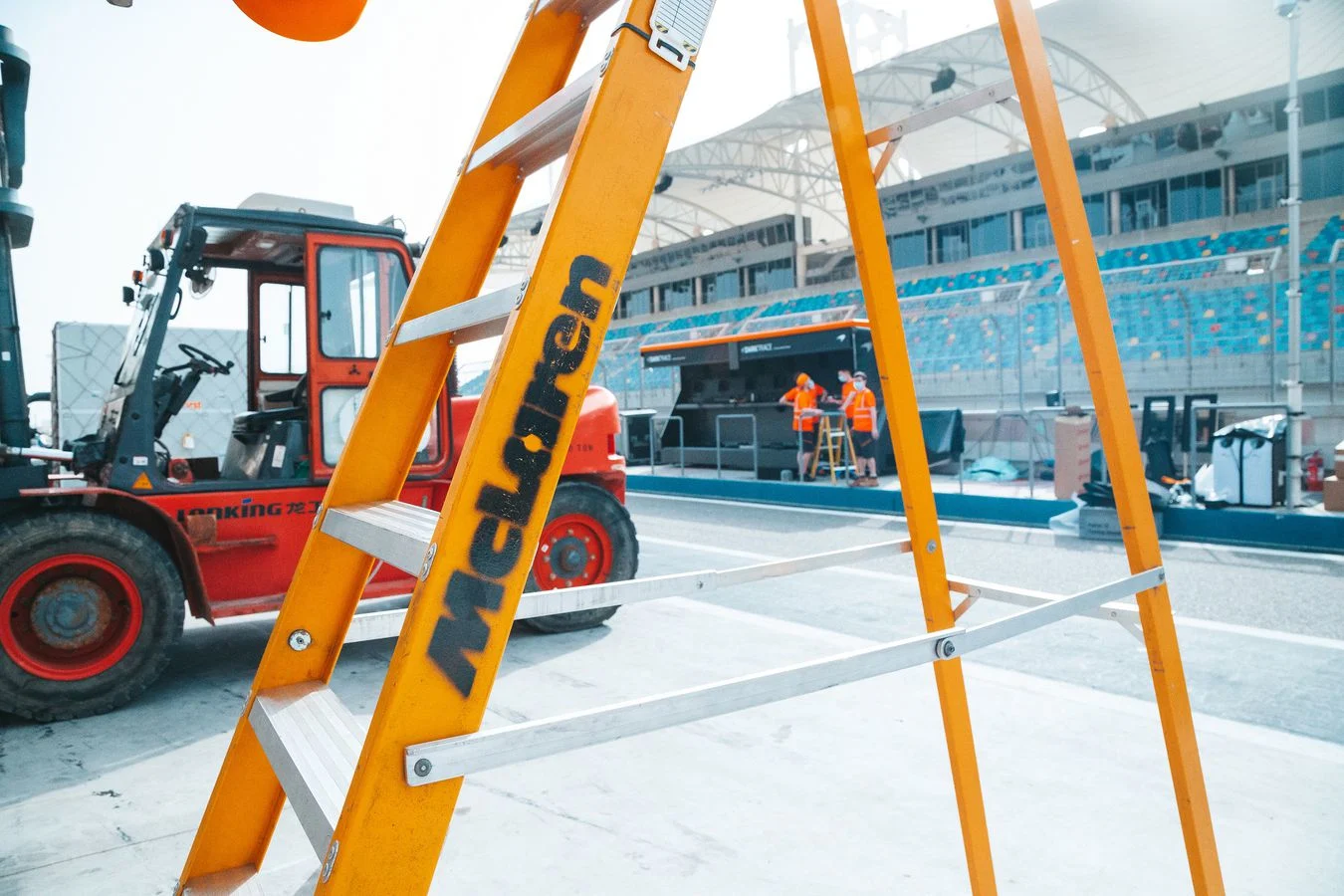 Back at it The team get set for this weekend's test in Bahrain - 1