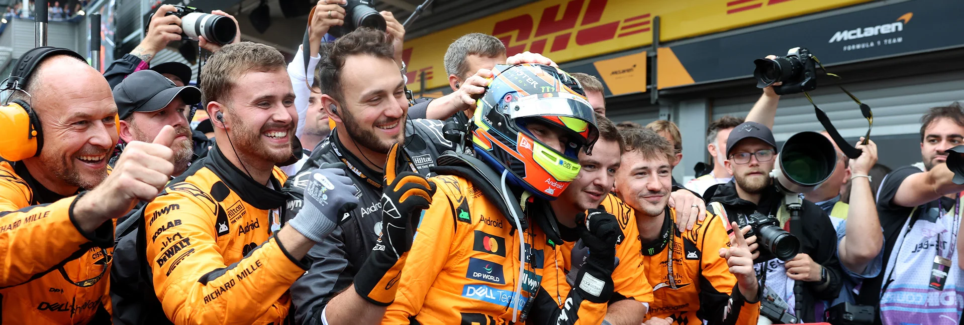 The best moments from the Belgian Grand Prix