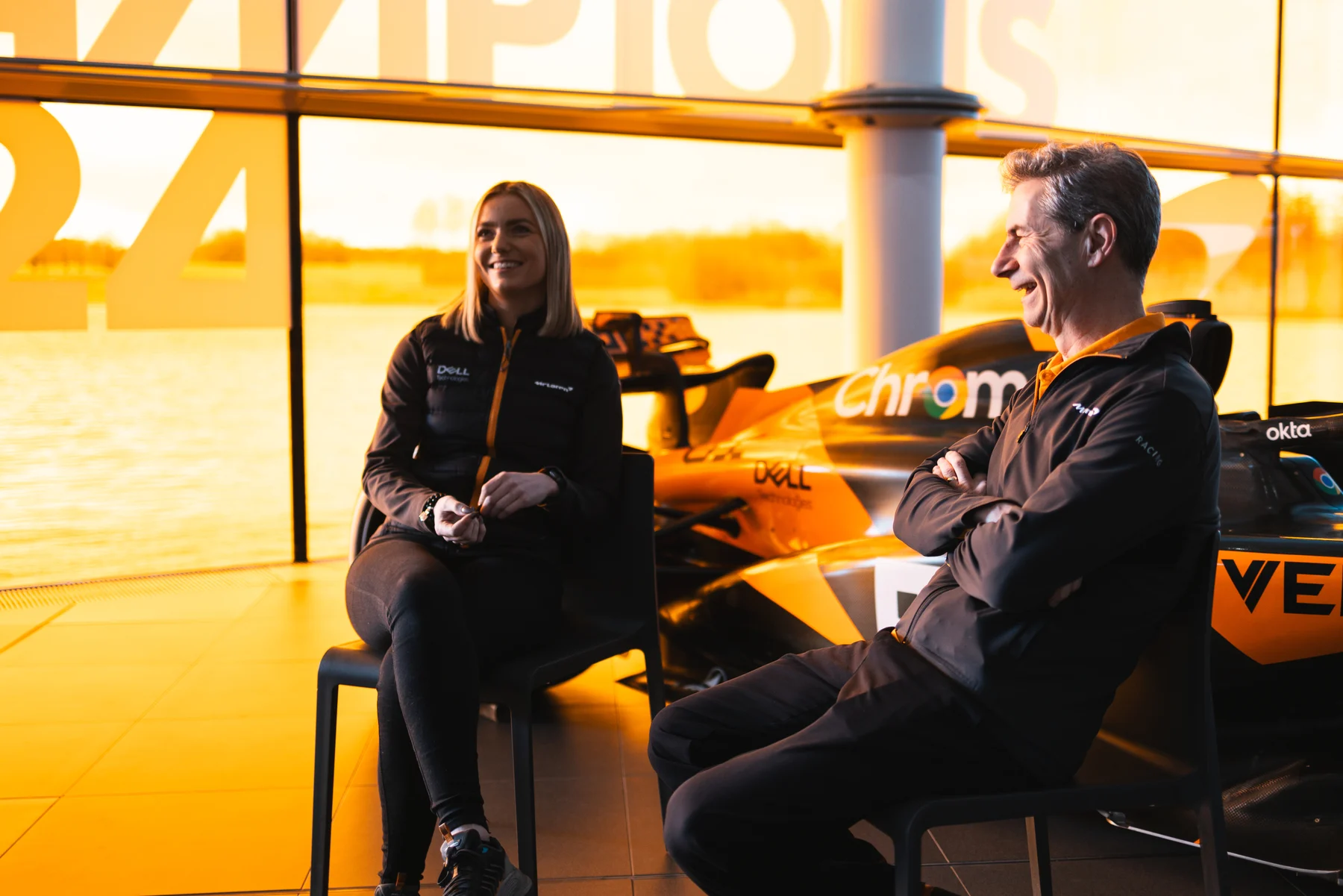 Formula-1 - 2025 - Meet-mclarens-inspiring-father-daughter-duo-tony-and-melanie-franklin