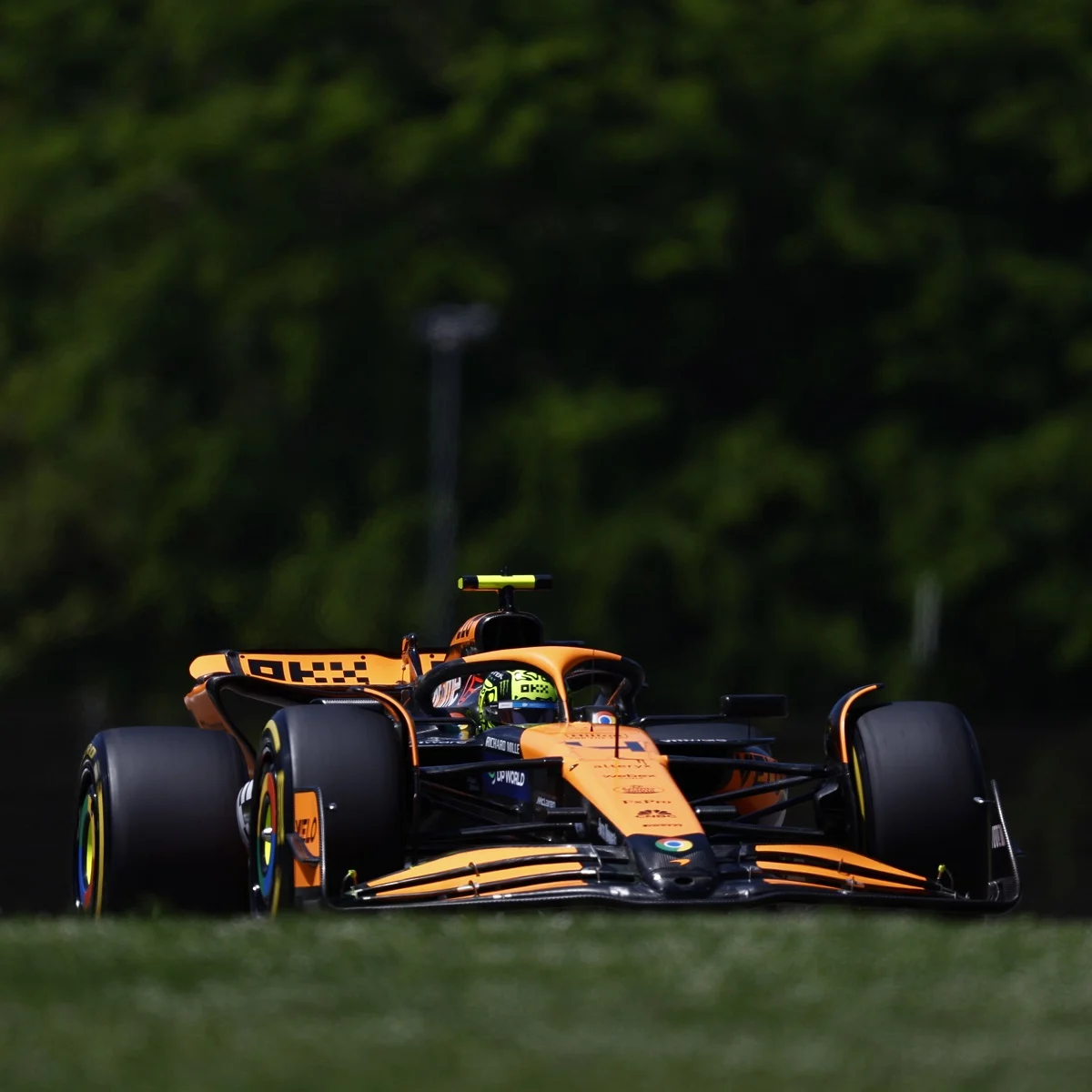Hear from McLaren Formula 1 drivers Lando Norris and Oscar Piastri, as well as Team Principal Andrea Stella, after Qualifying in Imola.