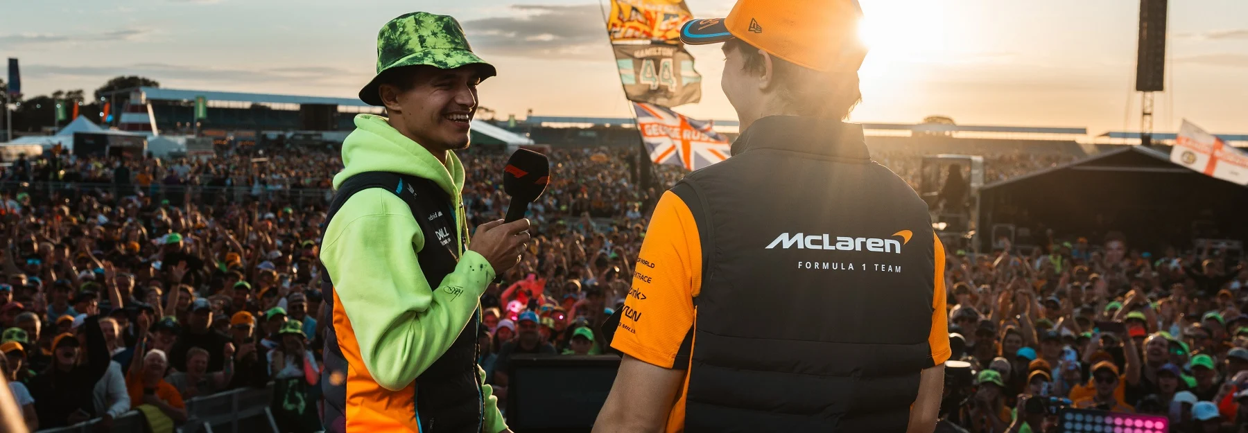 “Hopefully, we can keep it going” – Lando and Oscar on our improved performance in Silverstone