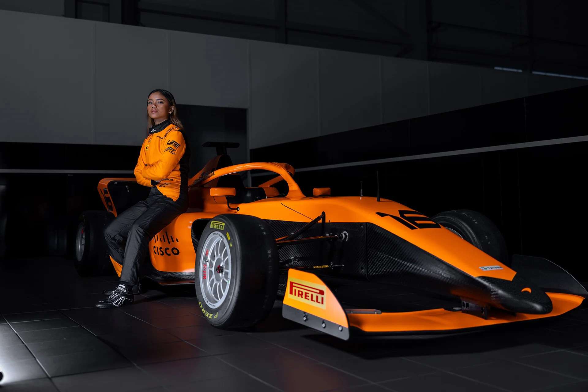 Formula-1 - 2024 - Mclaren-racing-unveils-f1-academy-livery-to-be-carried-by-bianca-bustamante