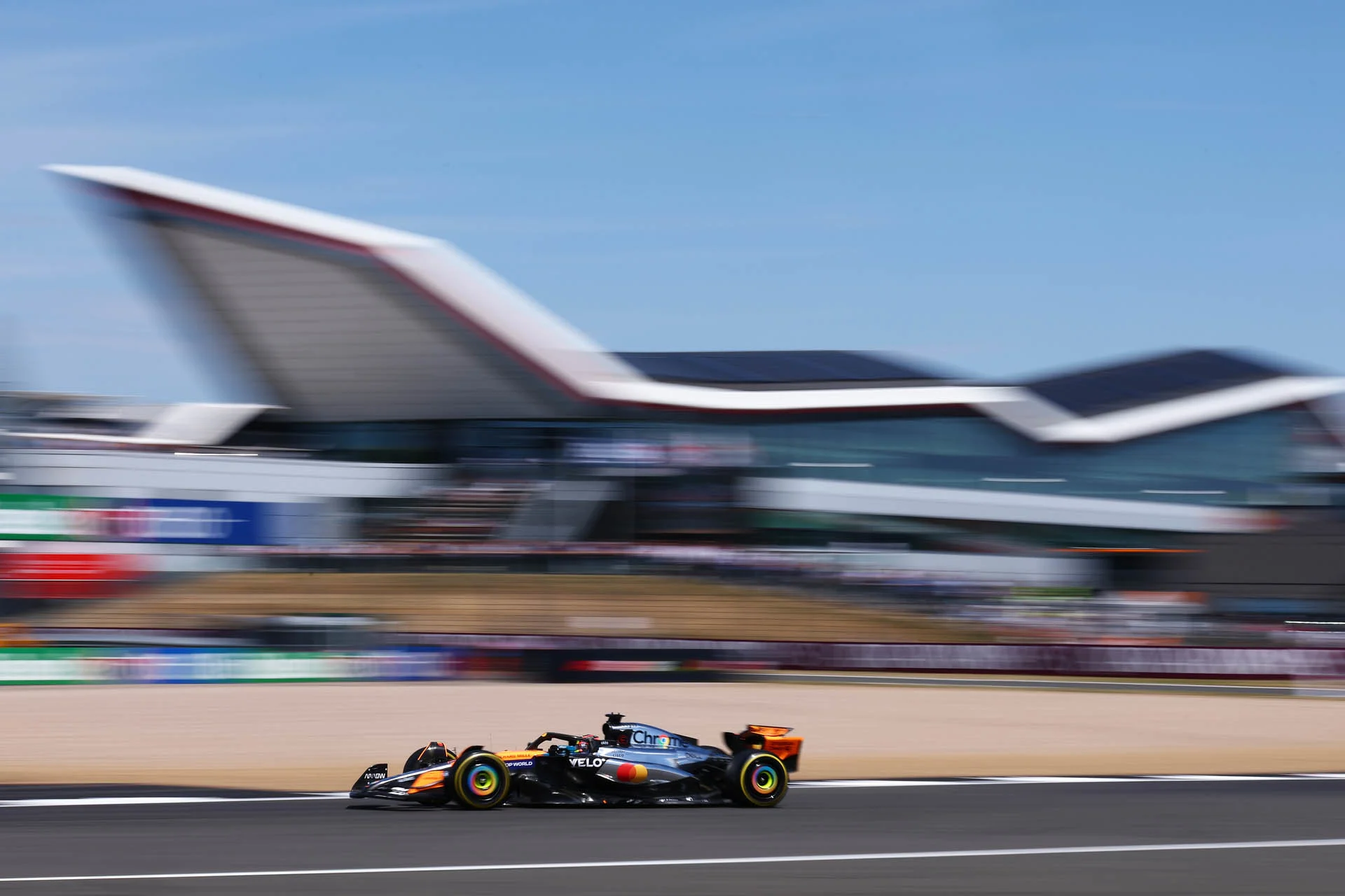 "It's been nice to be back out on track in front of such a great crowd"