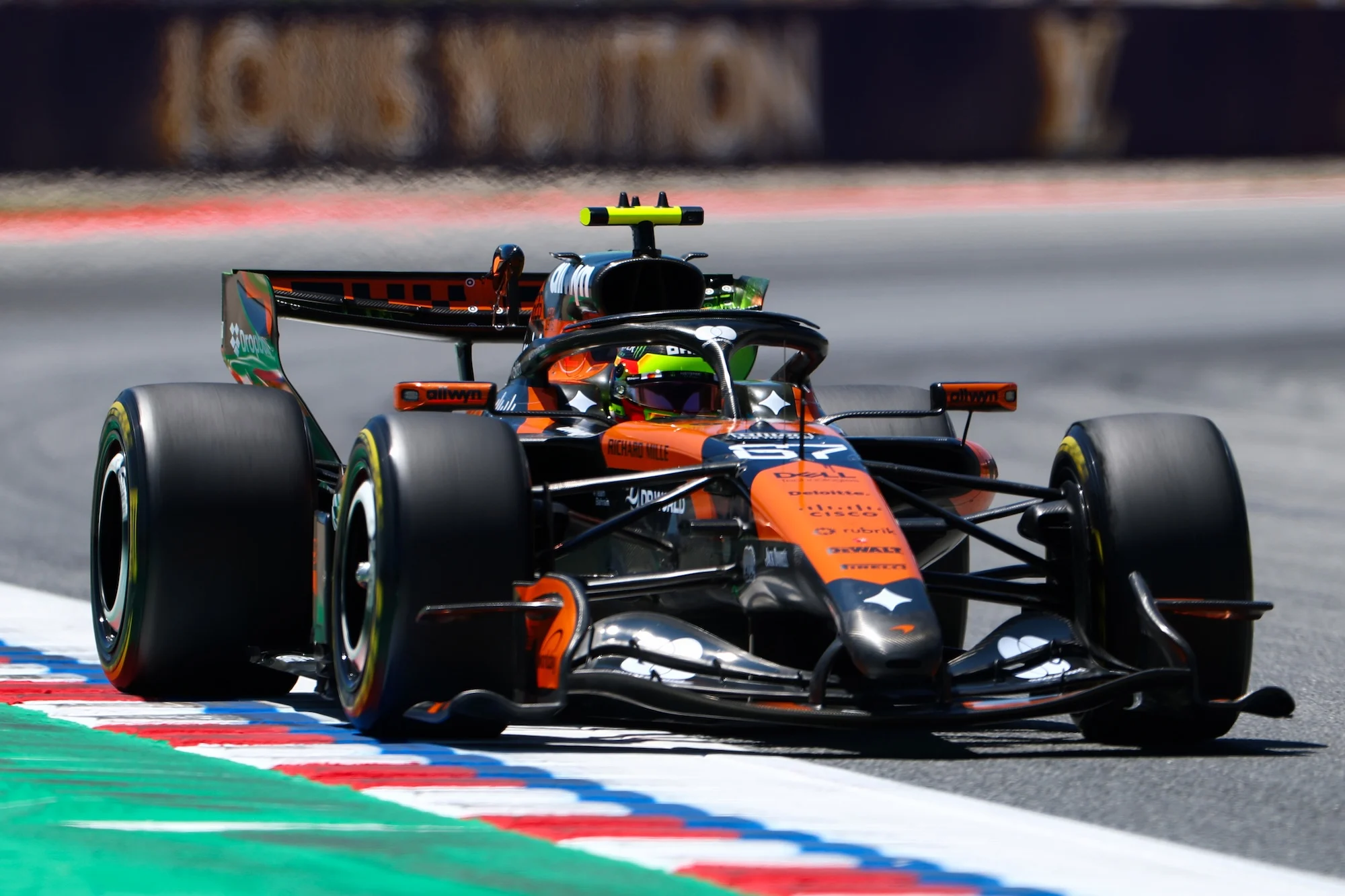 Leo Fornaroli during FP1 at the Barcelona grand prix 2026