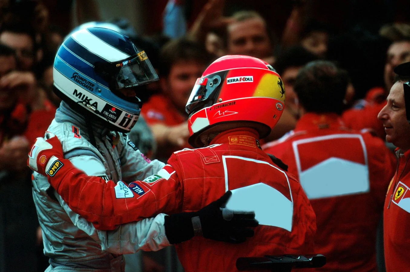 1999 Japanese Grand Prix "Mika deserves this result – it was one of his best races, if not his best" - 3