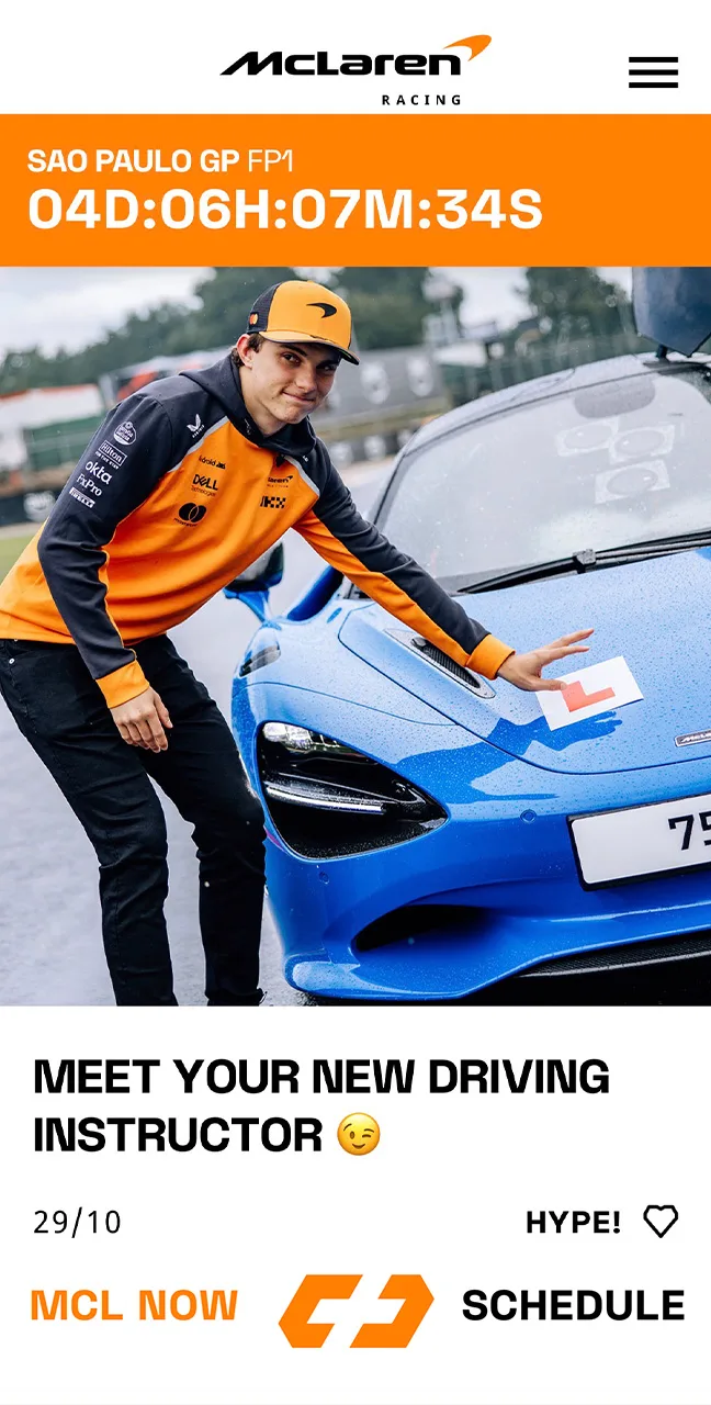 Latest-news - Mclarenracing - Article - Download-official-mclaren-app - Shots of the McLaren App - 7