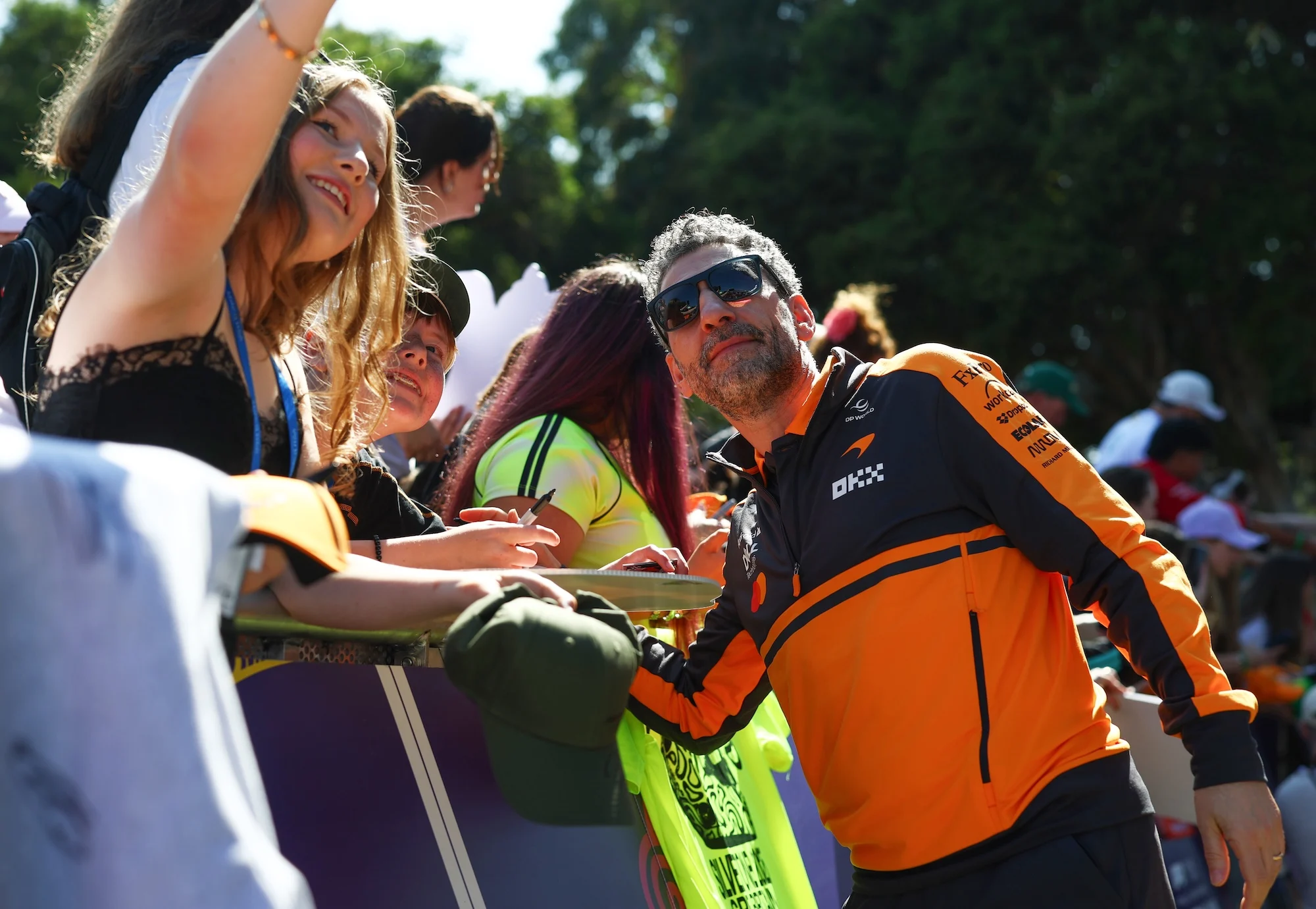 Image - F1 2026 - Andrea April Q&A - Andrea and fans