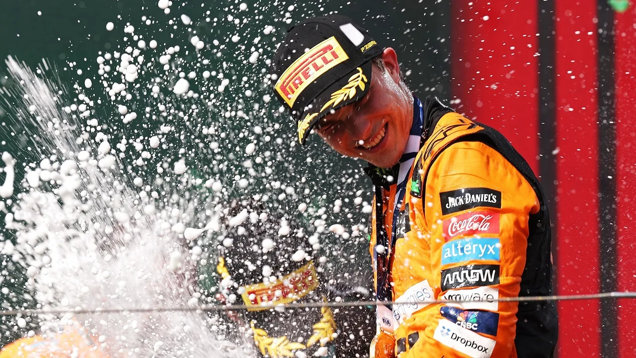 Formula-1 - 2024 - Hungarian-grand-prix - Podium Celebrations 🏆🍾 "This is the day I dreamed of as a kid" - 0