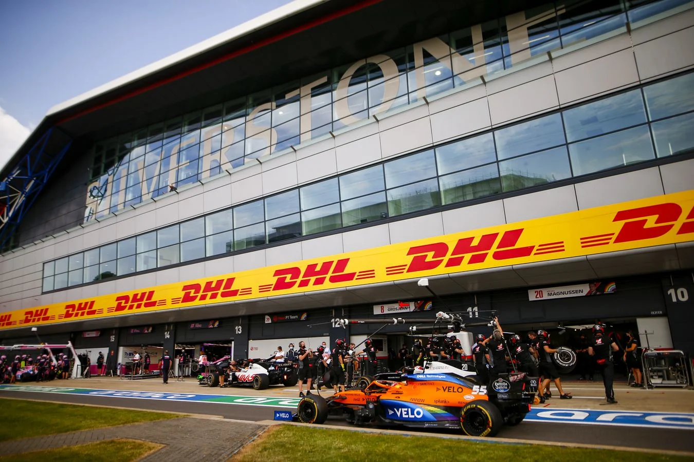 Formula 1 2020 - Turning circles 