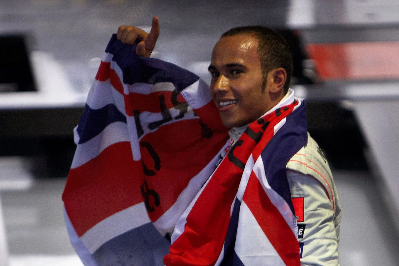 Lewis Hamilton, Brazil 2008 