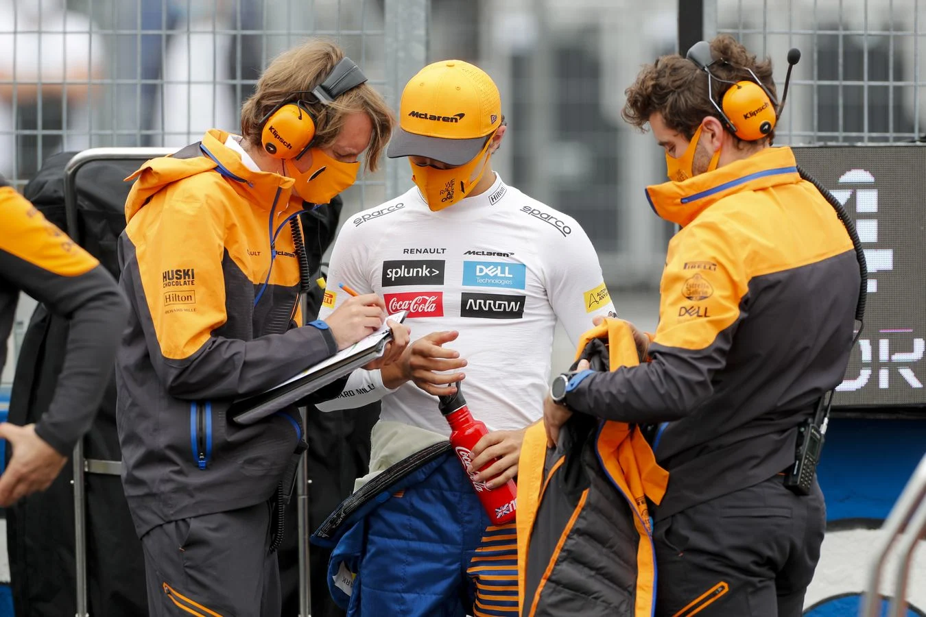 2020 Hungarian Grand Prix "Both drivers fought excellently, giving it their all right to the end and not giving up" - 2