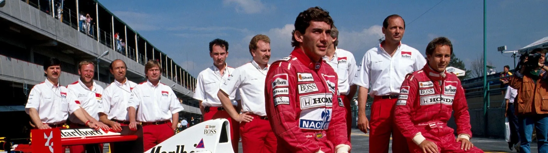 What was it like to work with Brazilian McLaren Racing driver Ayrton Senna?