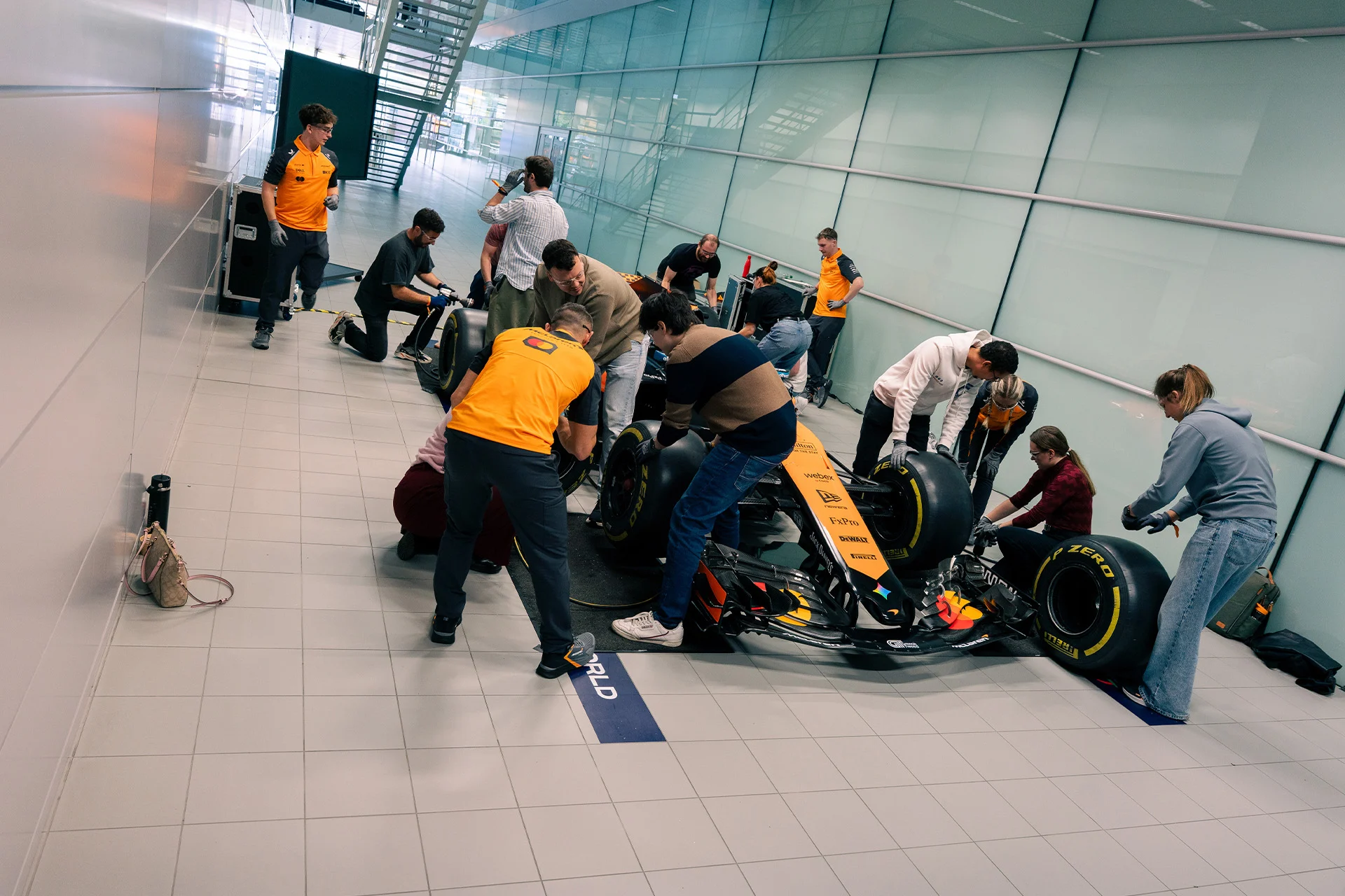 Formula-1 - 2025 - Exclusive-interview-zak-andrea-lando-oscar - Family & Friends Day At the MTC - 9