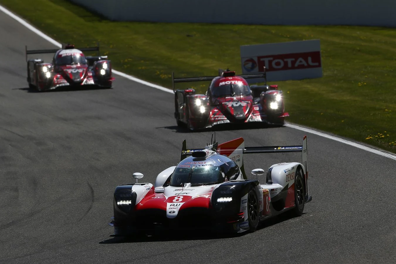 Heritage - Formula-1 - Drivers - Fernando-alonso - Fernando-wins-debut-wec-race - Victory at Spa Fernando brings the #8 home to win his debut WEC race - 1