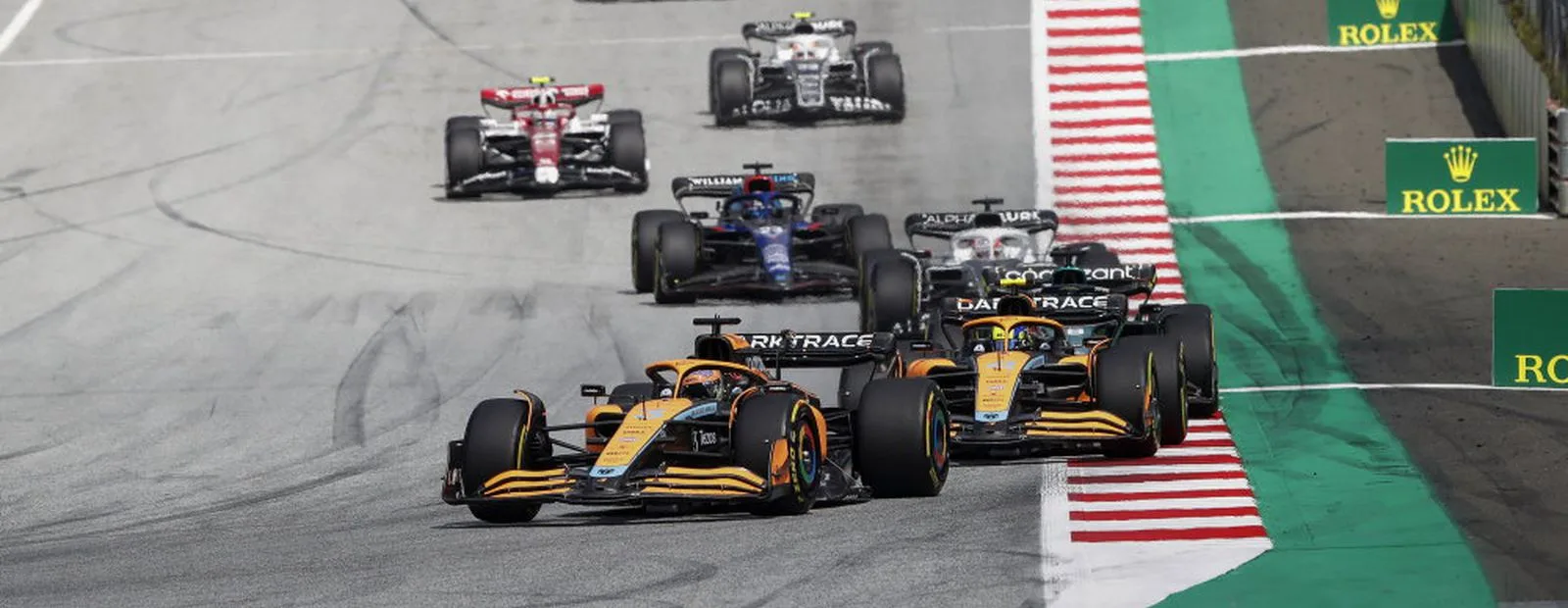 2022 Austrian Grand Prix "Thanks to Lando and Daniel for showing great fighting spirit" - 1