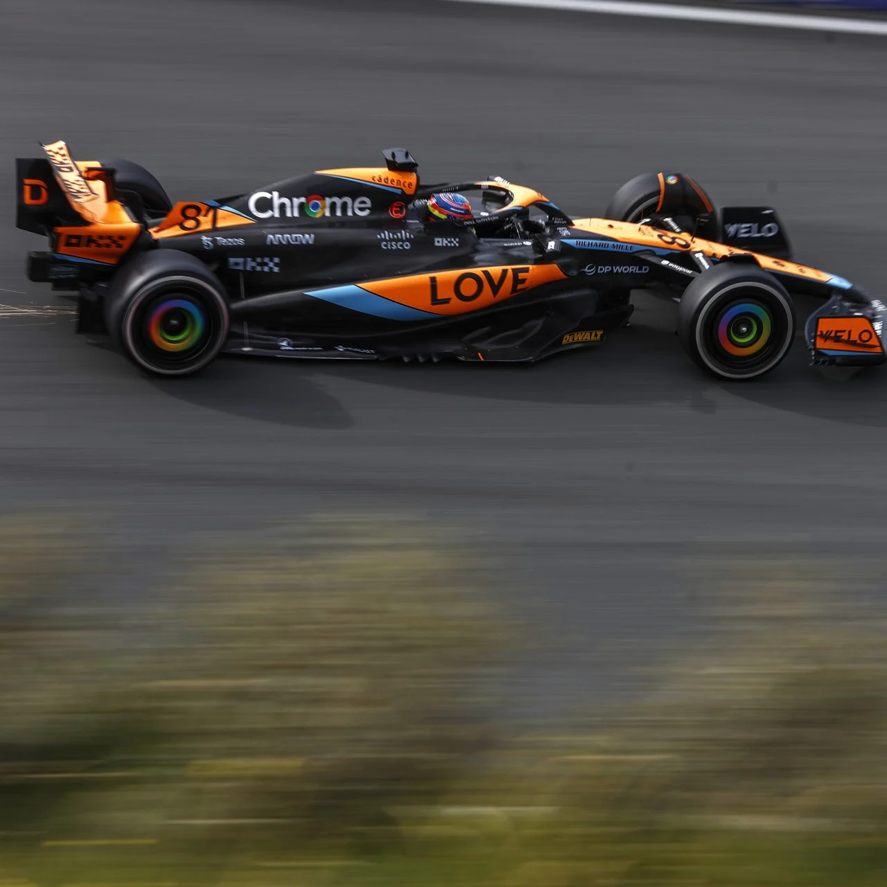 Read the McLaren Formula 1 free practice report from the 2023 Dutch Grand Prix.