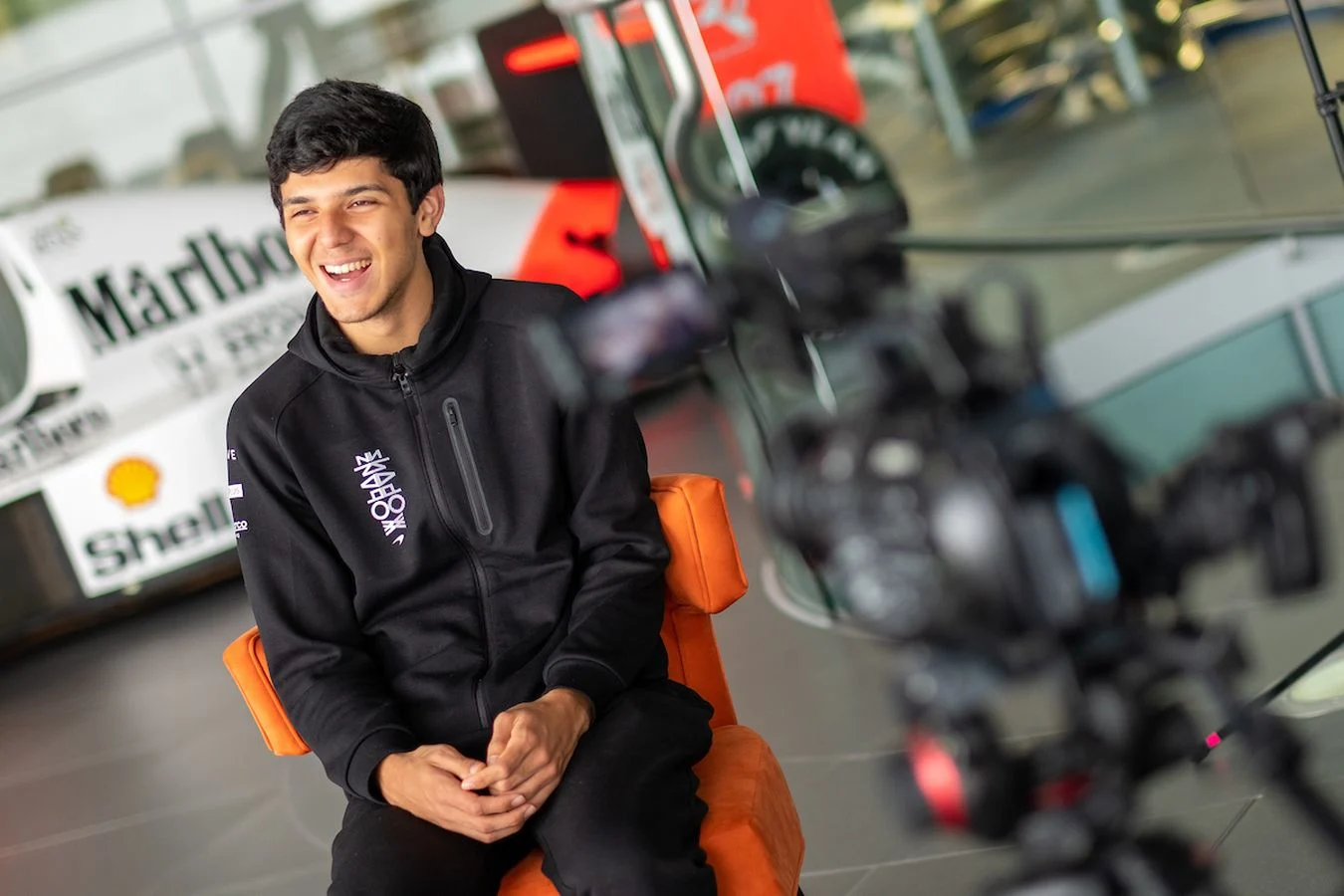 Gaming - Mclaren-shadow-project - 2019 - Igor-visits-mclaren-hq - Igor visits McLaren HQ Our Shadow champion gets stuck in with sim work and media interviews - 5