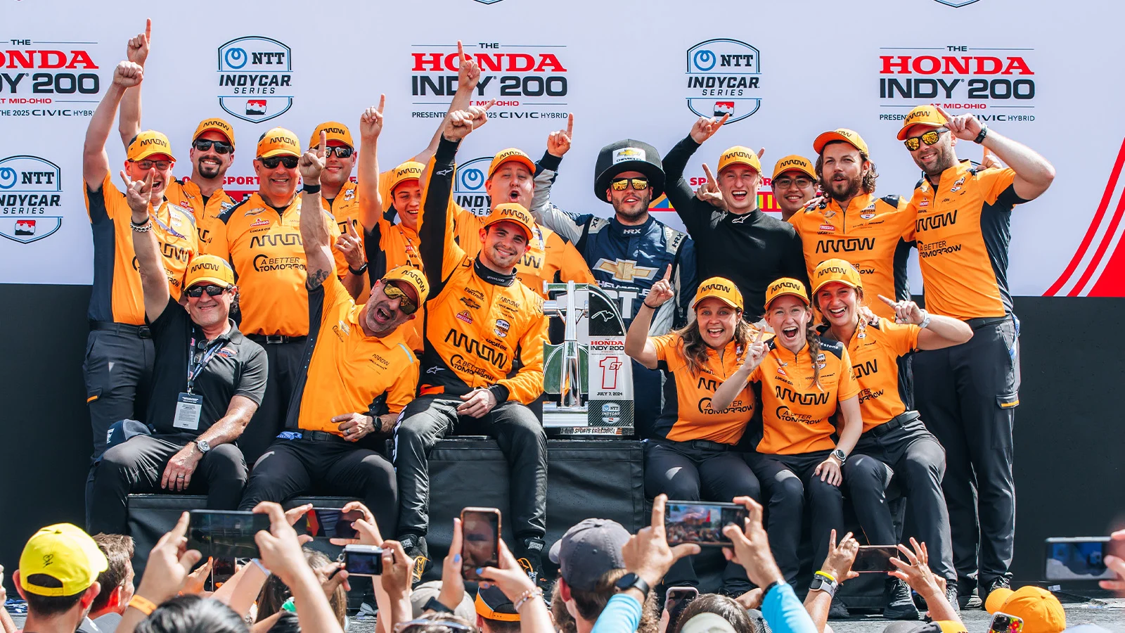 Indycar 2024 - Pato opens the hybrid era with a win at Mid-Ohio 