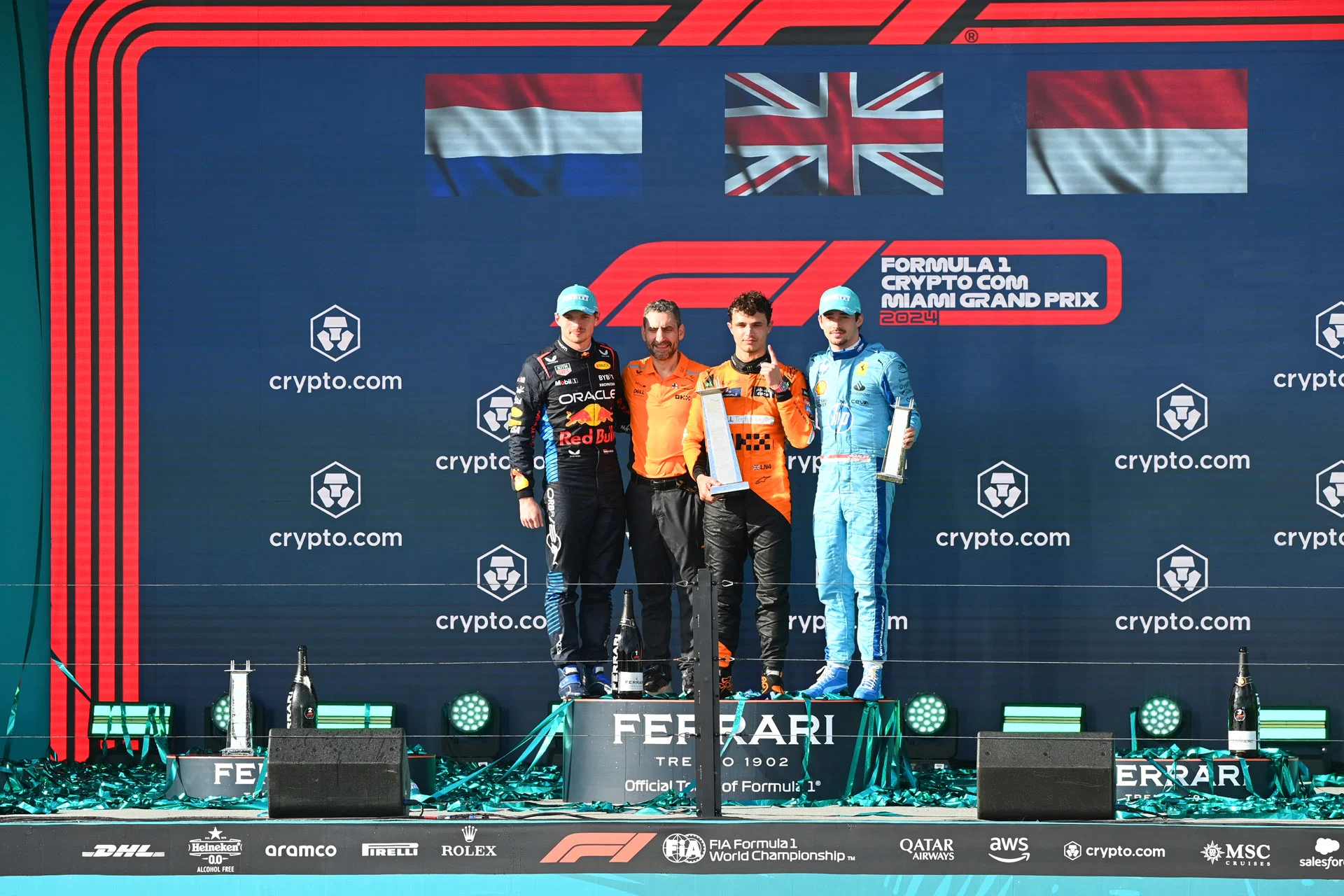 Heritage - Trophies - Mclaren-trophies-miami-gp-2024 - Lando's first Formula 1 race win - 5