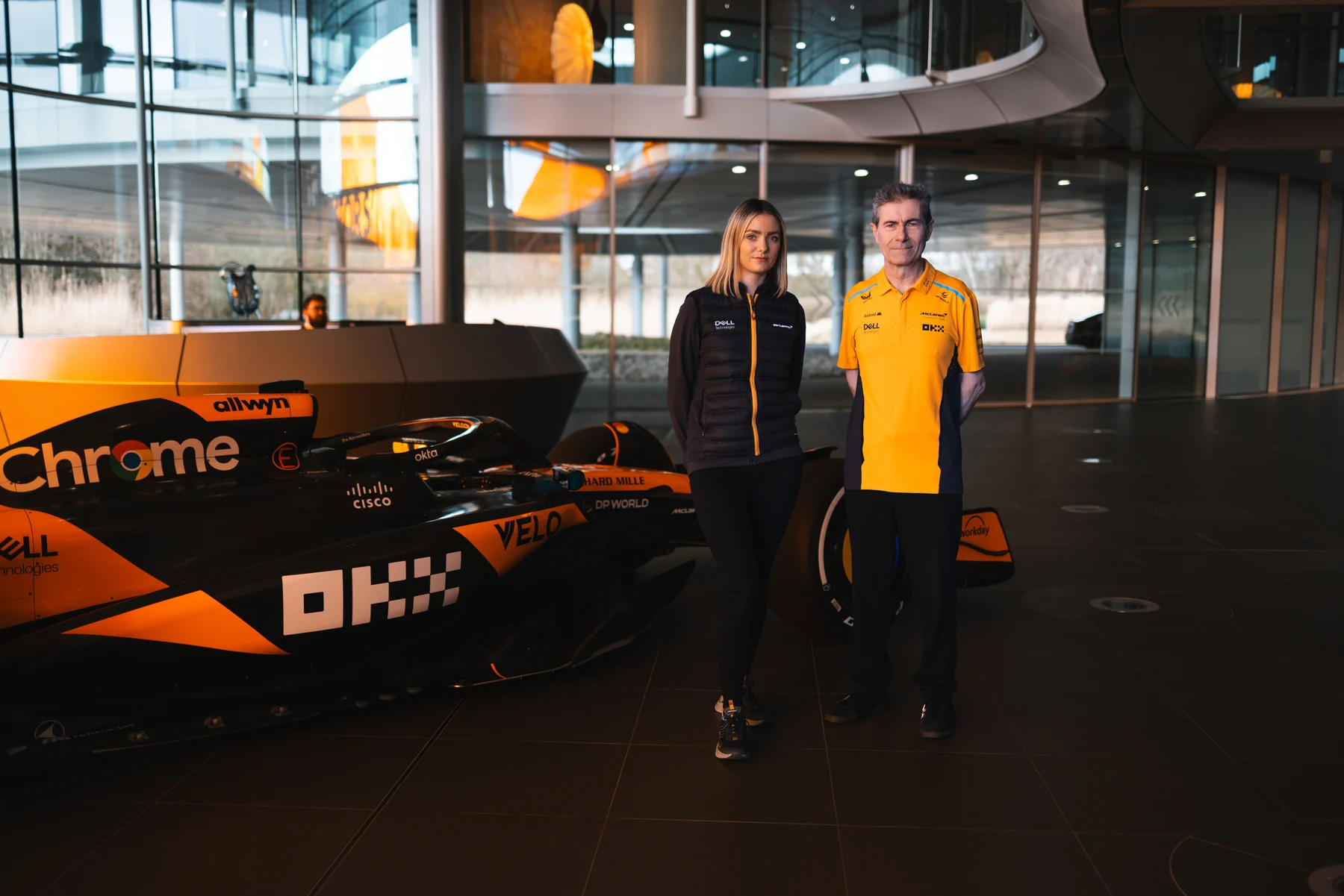 Formula-1 - 2025 - Meet-mclarens-inspiring-father-daughter-duo-tony-and-melanie-franklin - Through the years Tony and Mel Franklin - 3