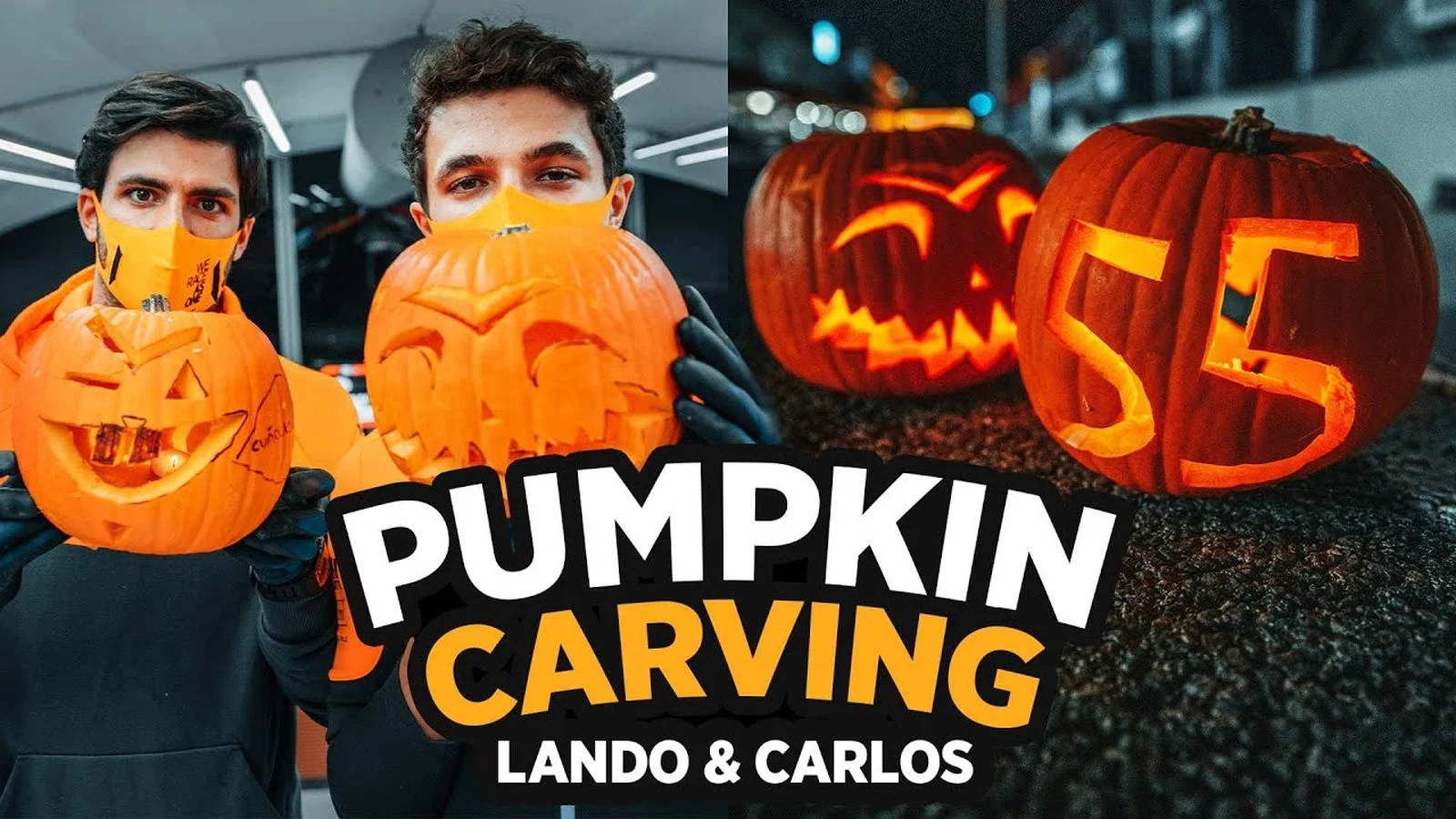 Video Poster - Pumpkin carving