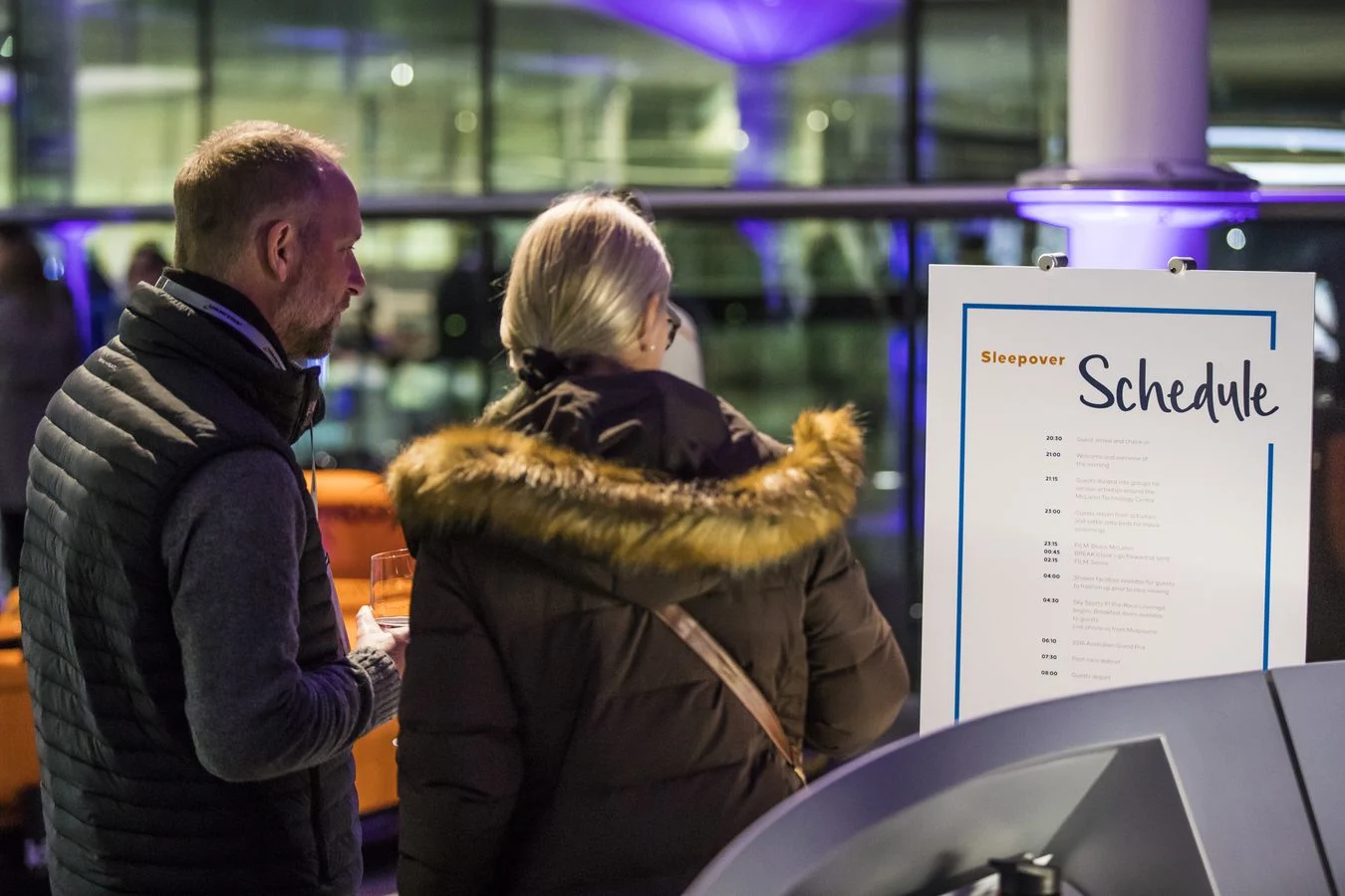 Partners - Hilton - Night-at-mclaren-2018 - A night at McLaren We teamed up with Hilton for a very special sleepover - 2