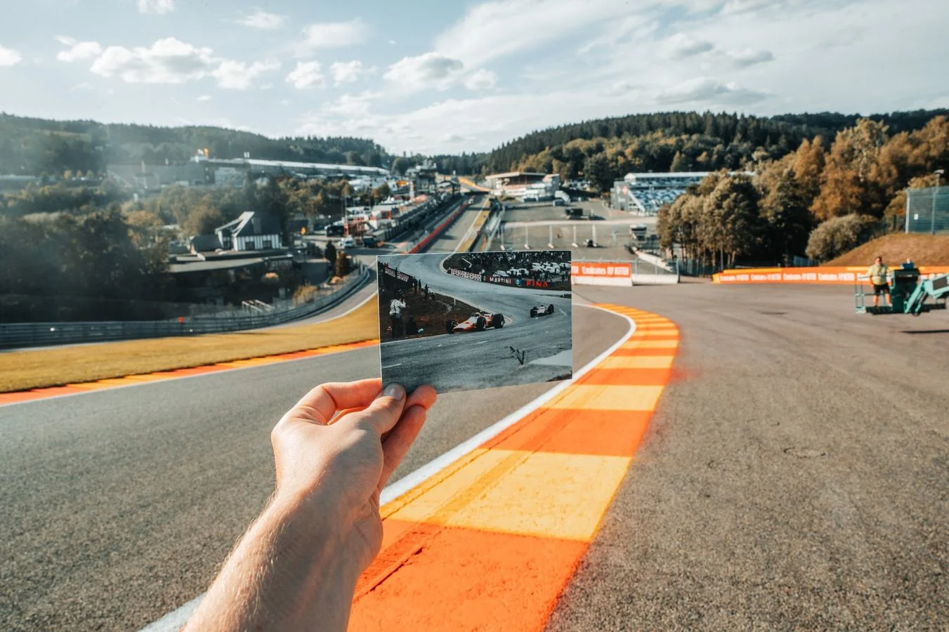 Then and now The past meets the present at Spa's iconic Eau Rouge  - 2