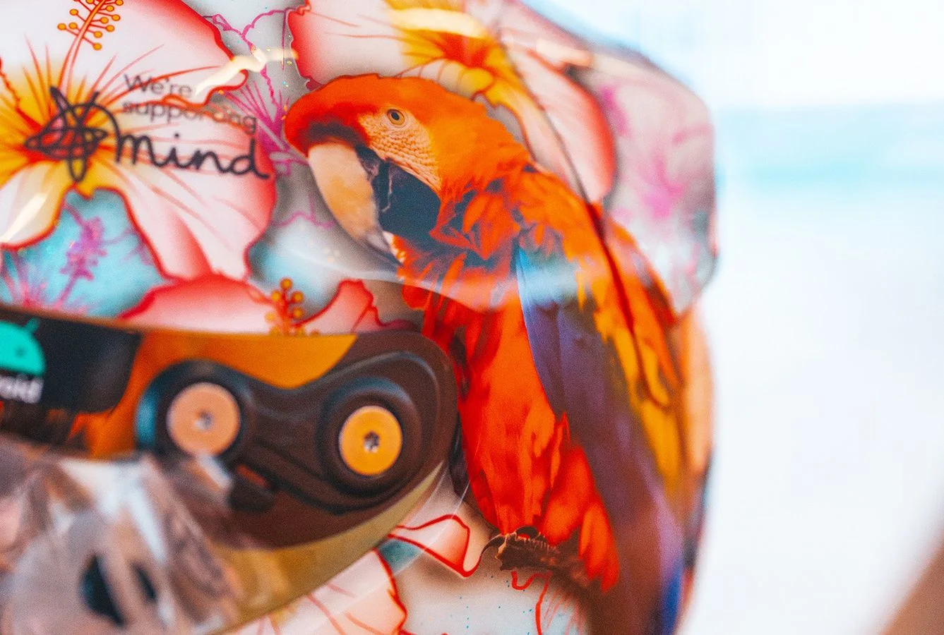 New race, new lids Check out what Lando and Daniel are sporting in Miami this weekend - 6