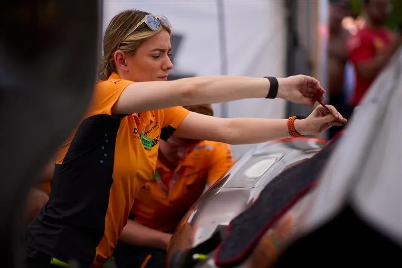 Formula-1 - 2025 - Meet-mclarens-inspiring-father-daughter-duo-tony-and-melanie-franklin - Through the years Tony and Mel Franklin - 2