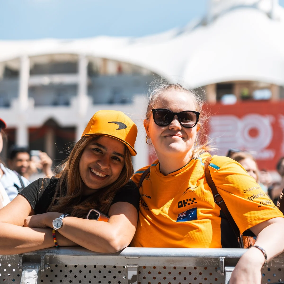 Two Card - Formula-1 - 2025 - Monaco-grand-prix - Riviera-inspired-livery-enhancement - Download the McLaren App - McLaren Plus