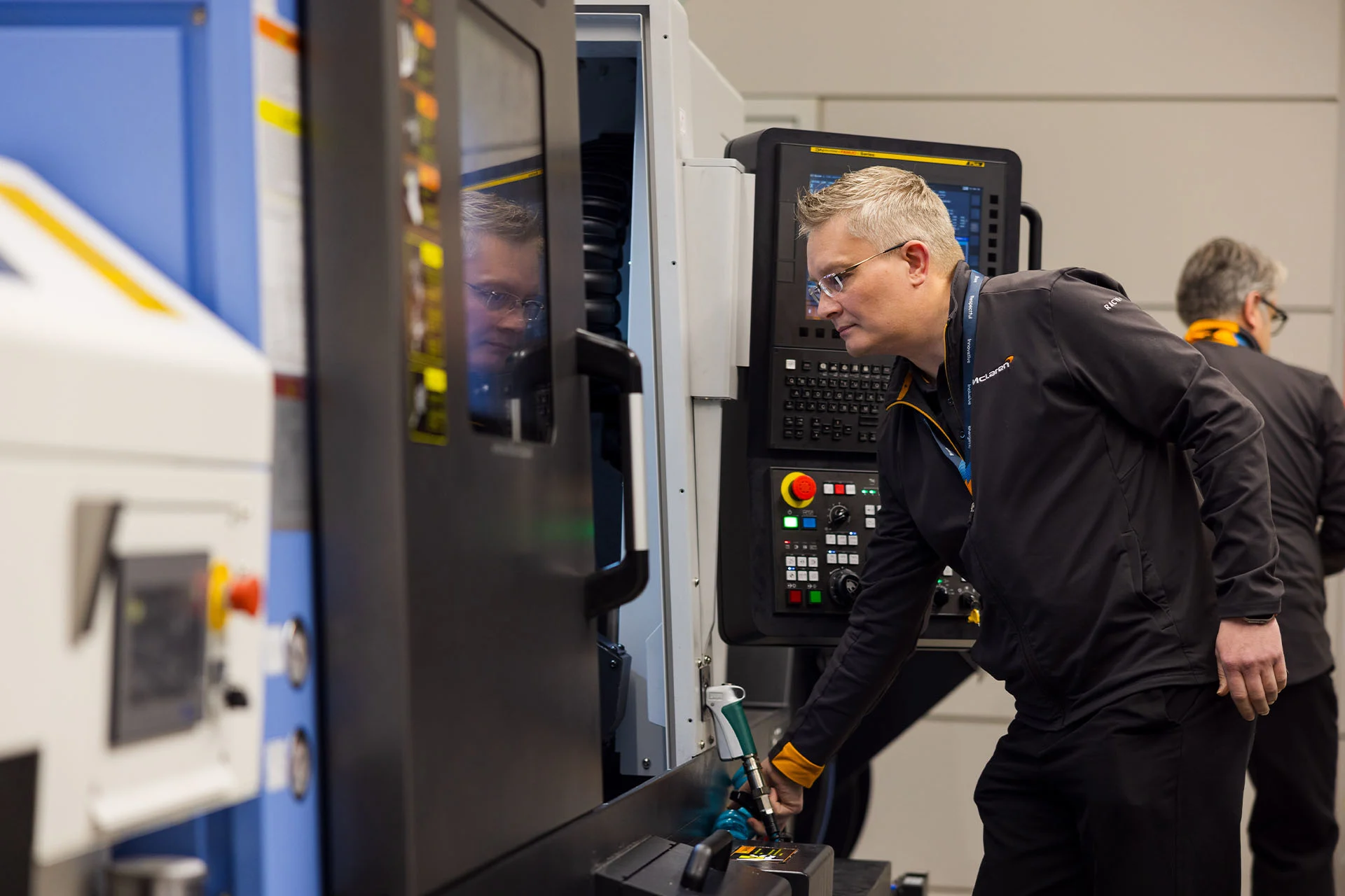 Descriptive Card - Inside our substantial machine shop upgrades