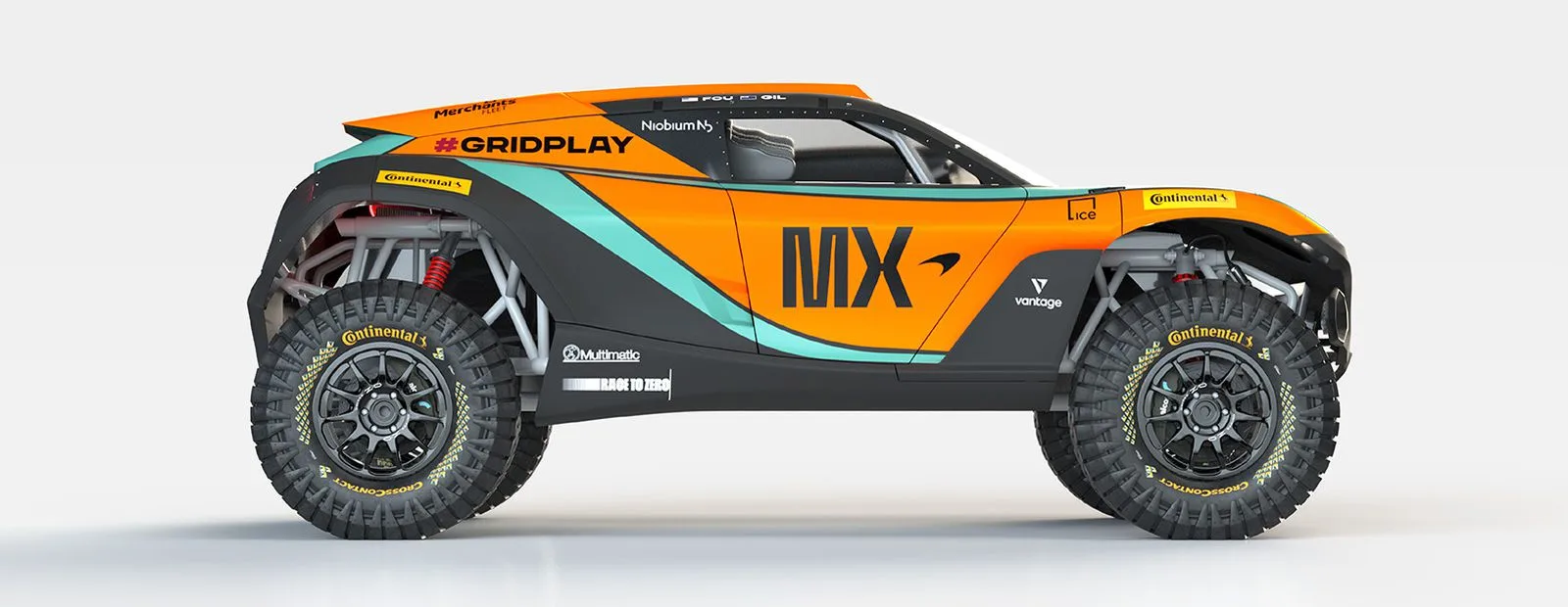 McLaren unveils new MX Extreme E 2022 livery and team ahead of inaugural race in Saudi