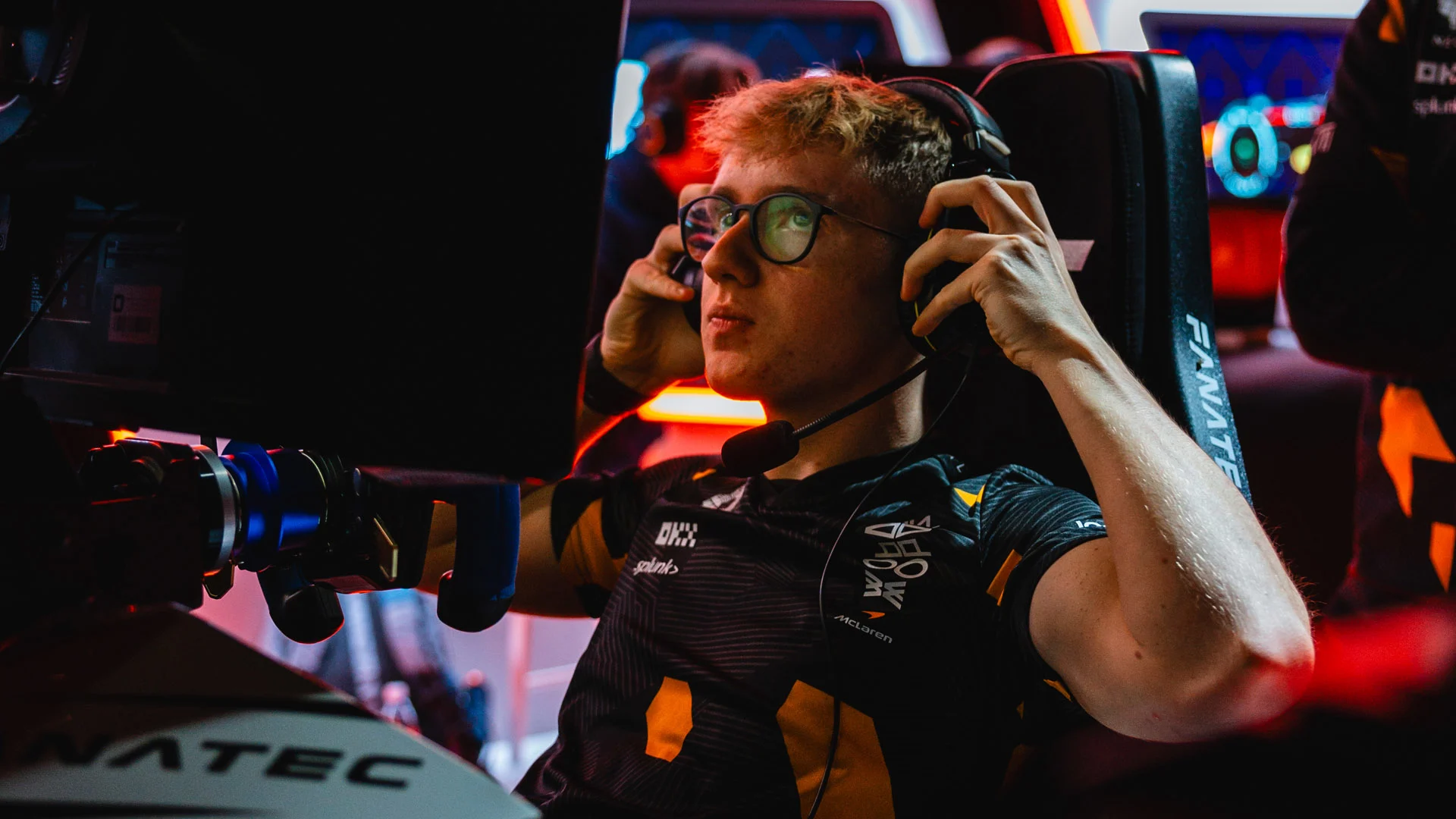 Debrief with our McLaren Shadow drivers Lucas Blakeley and Wilson Hughes, and Team Manager, Joel Chapman, after Round 8, 9, 10, 11, 12