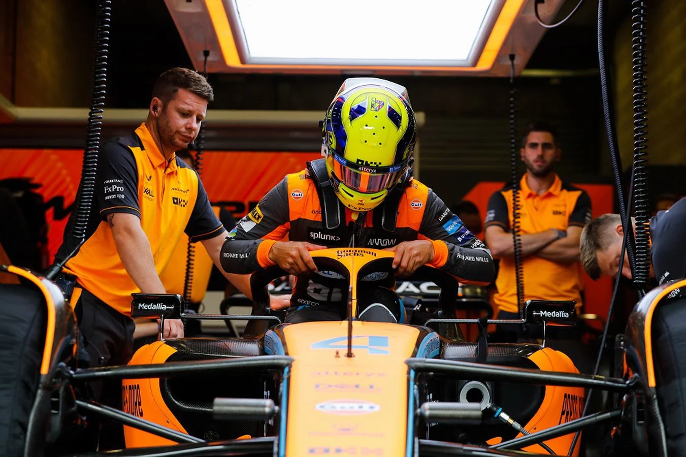 Lando previews Belgium