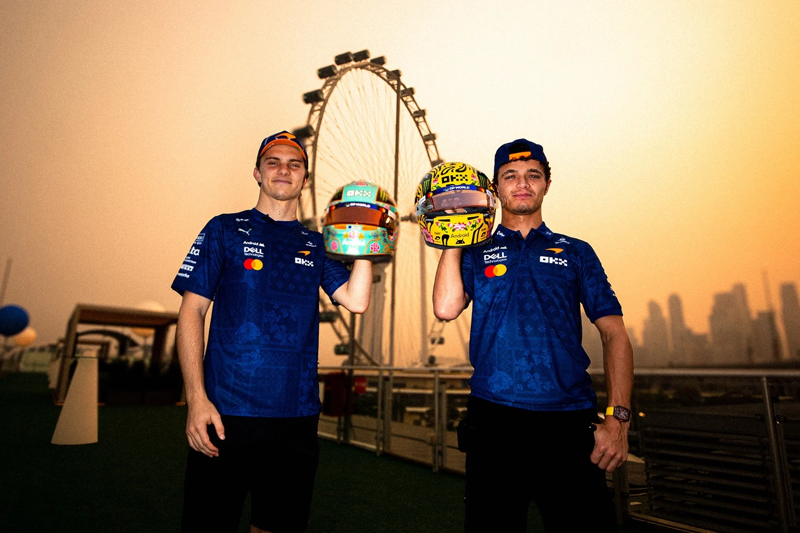 Singapore GP Helmets
