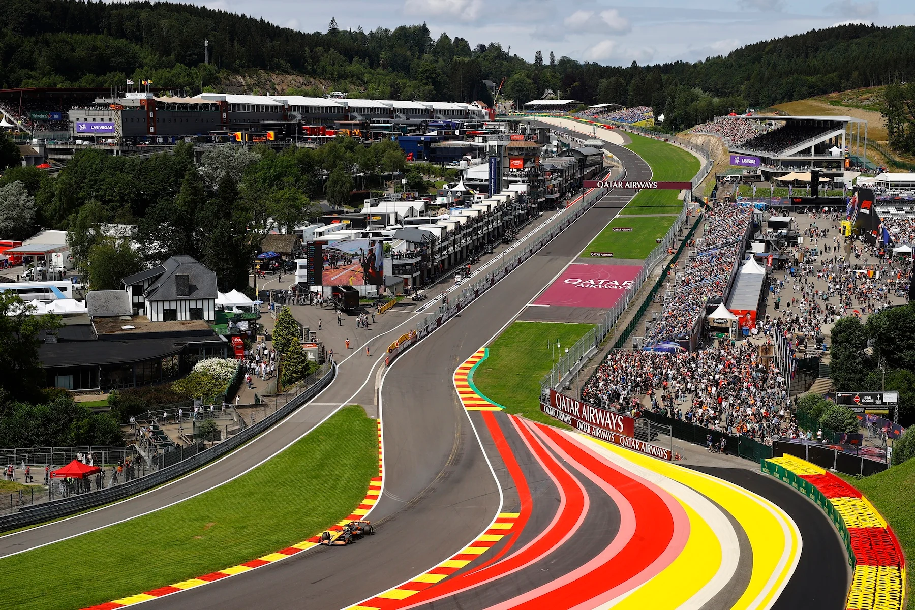 Descriptive Card - F1 announces long-term extension with the Belgian GP
