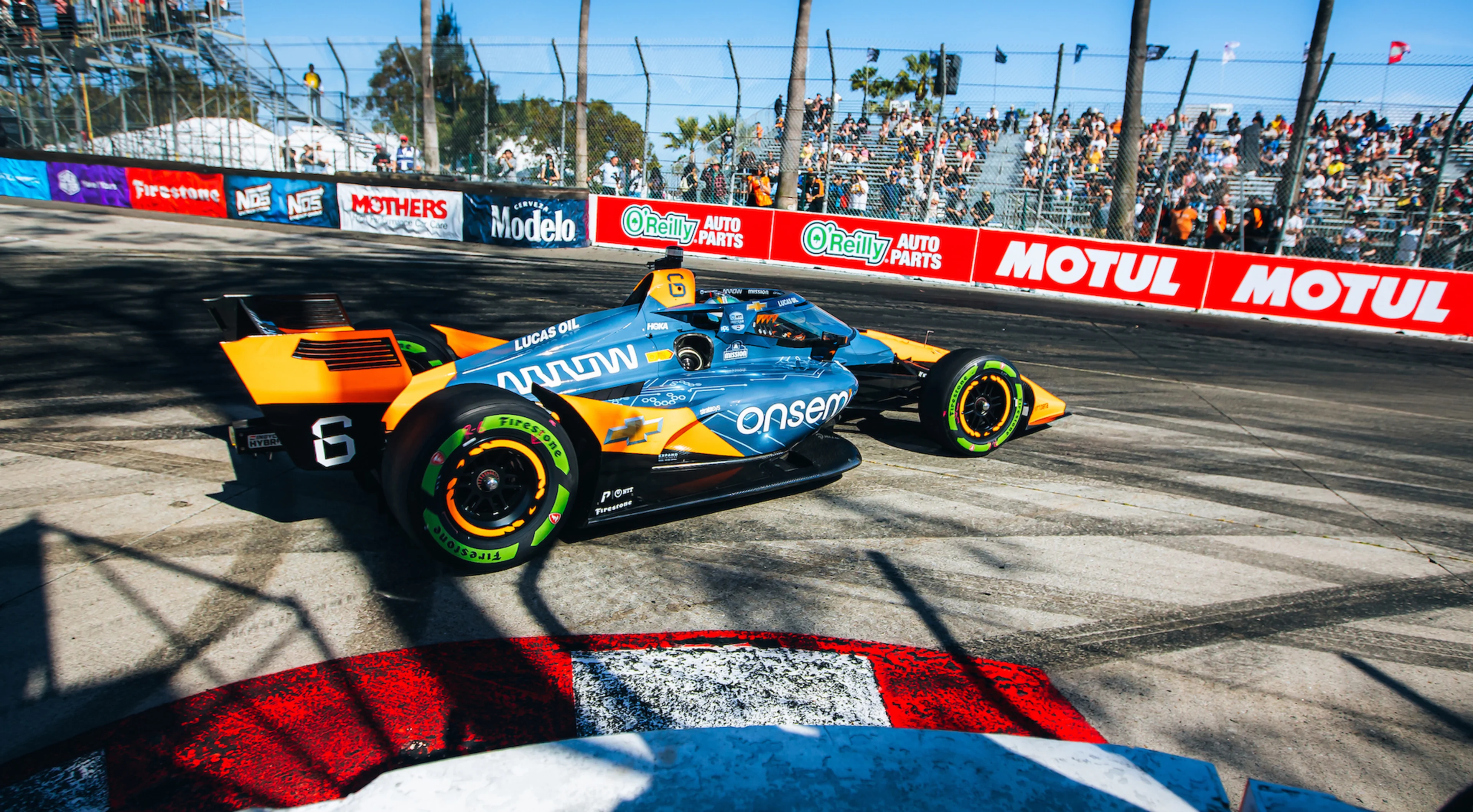 Arrow McLaren Acura Grand Prix of Long Beach Friday Report