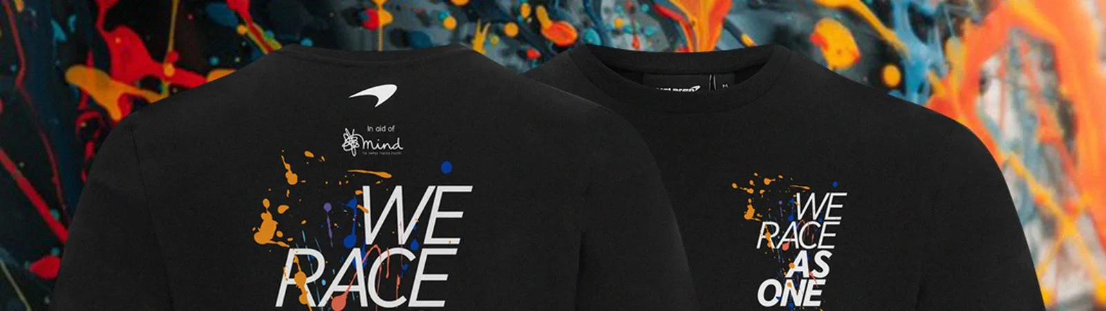 #WERACEASONE Mind t-shirt You've seen the helmet designs, now it's time to get the t-shirt