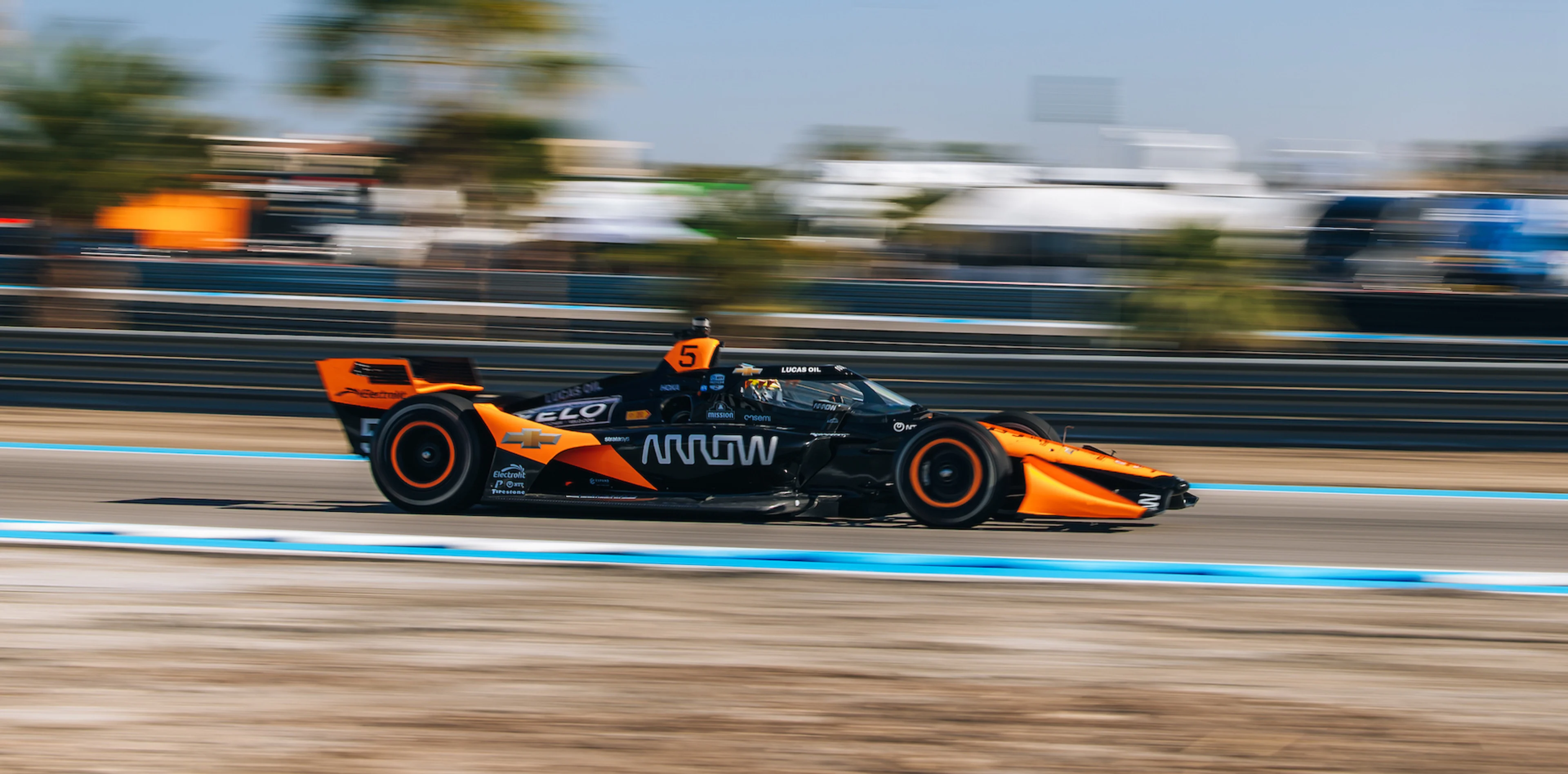 Arrow McLaren The Thermal Club INDYCAR Grand Prix Friday Report