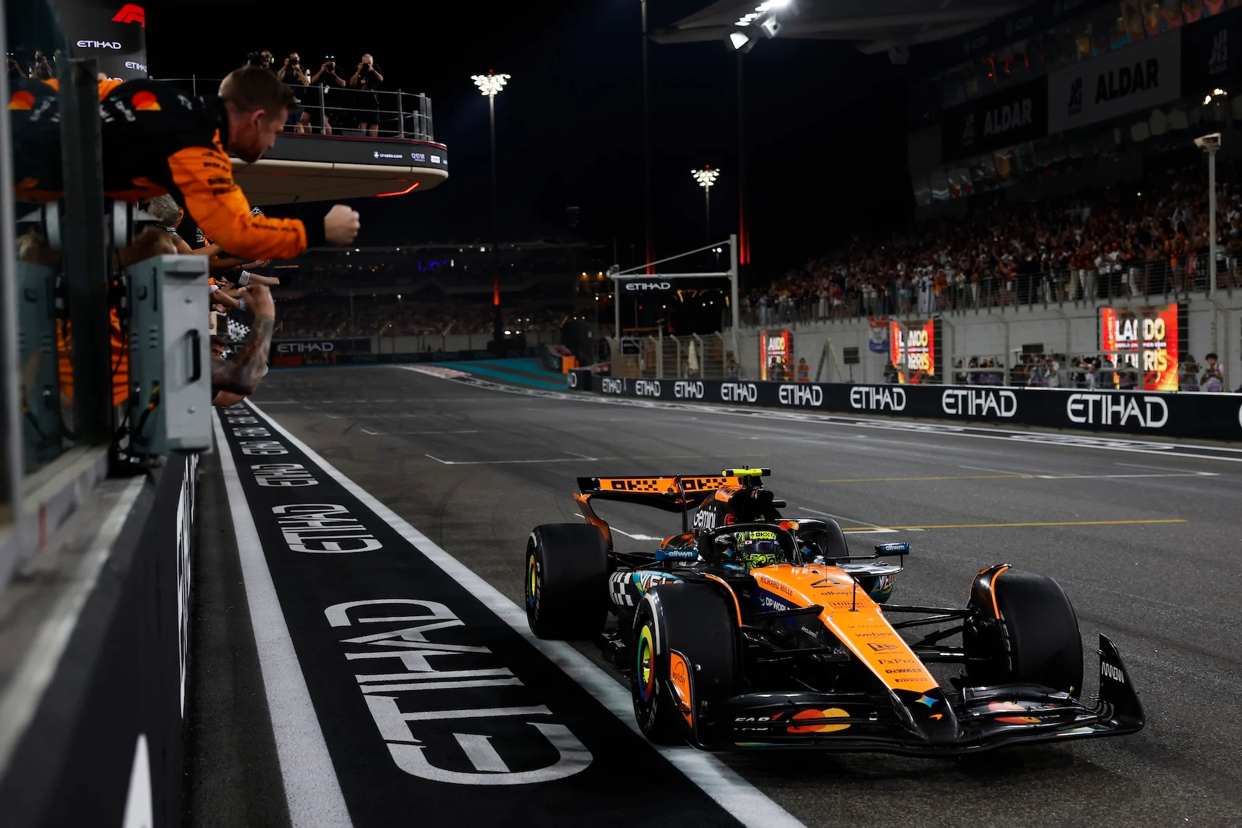 Formula-1 - 2025 - Abu-dhabi-grand-prix - Lando-norris-world-championship-reaction