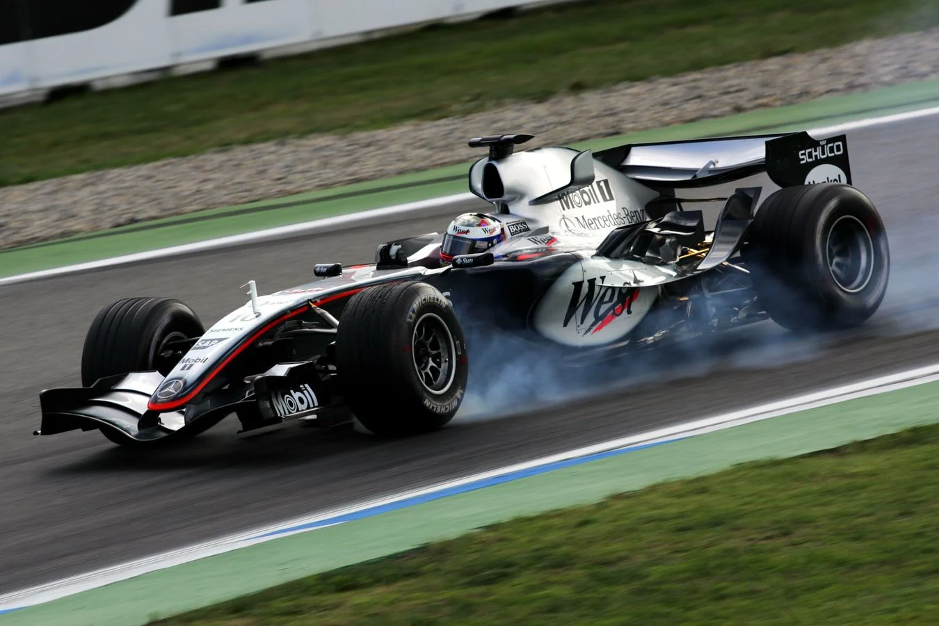   - Juan Pablo Montoya: 2005 German GP, 20th to 2nd 