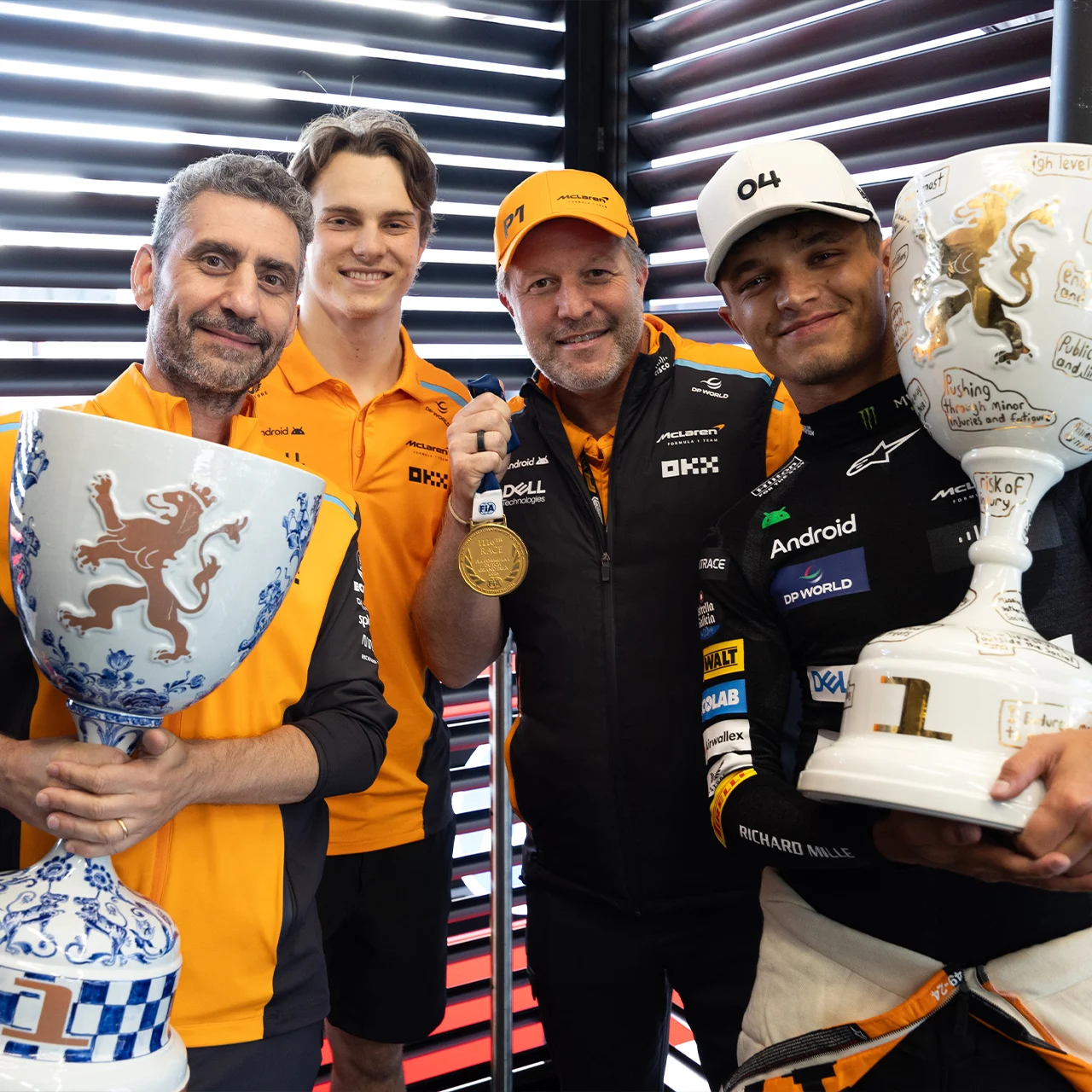 What can you remember from Lando’s win in Zandvoort?