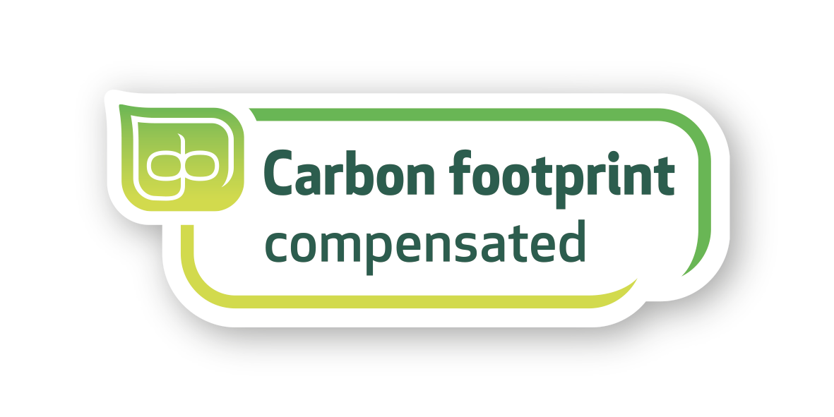 Groenbalans label Carbon footprint kleur Groenbalans label Carbon footprint kleur