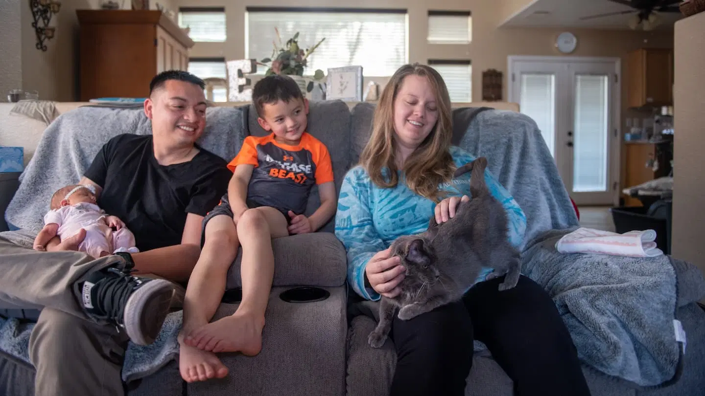 Image of Family Reunited With Lost Senior Cat | Petco Love Lost