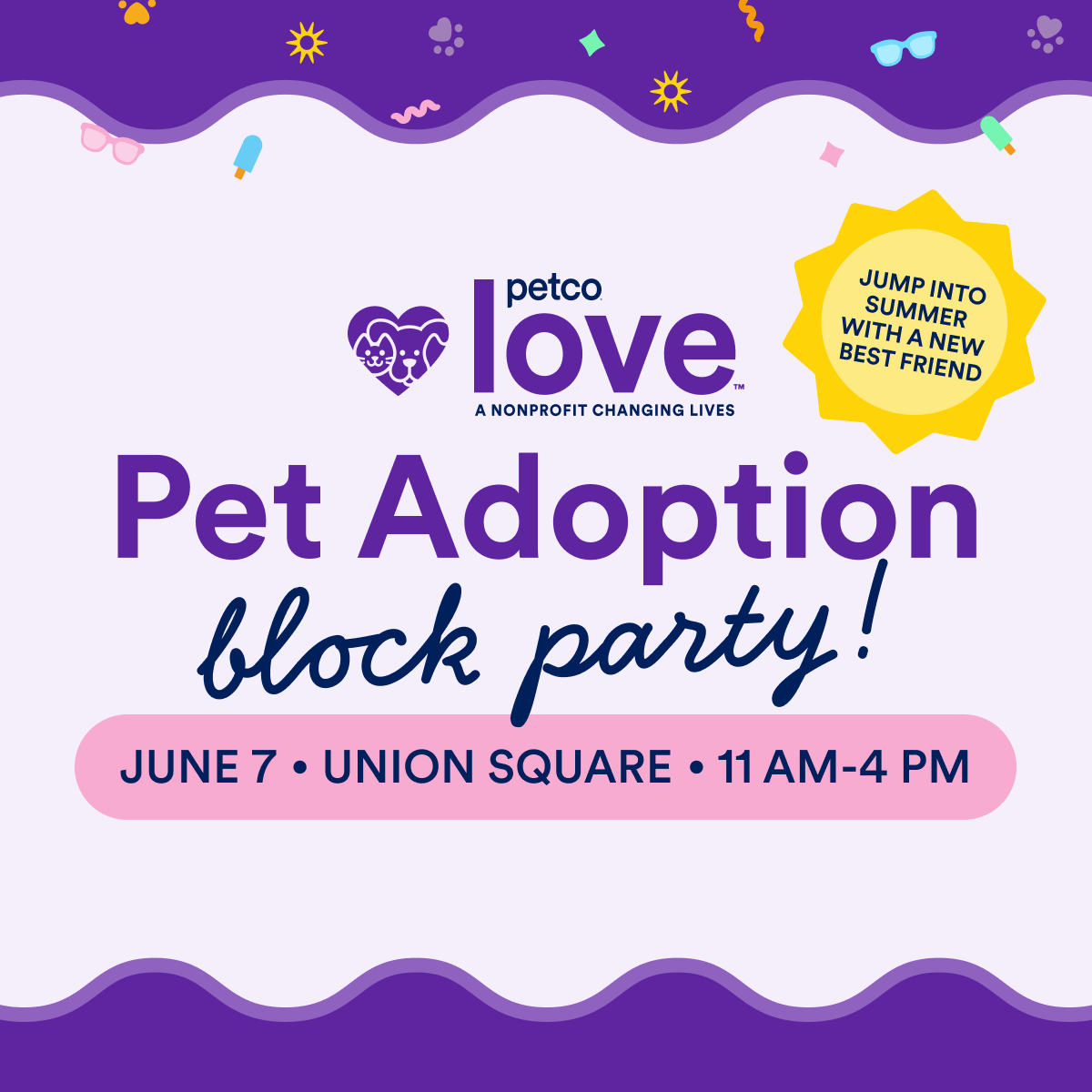 Petco Love Pet Adoption Block Party