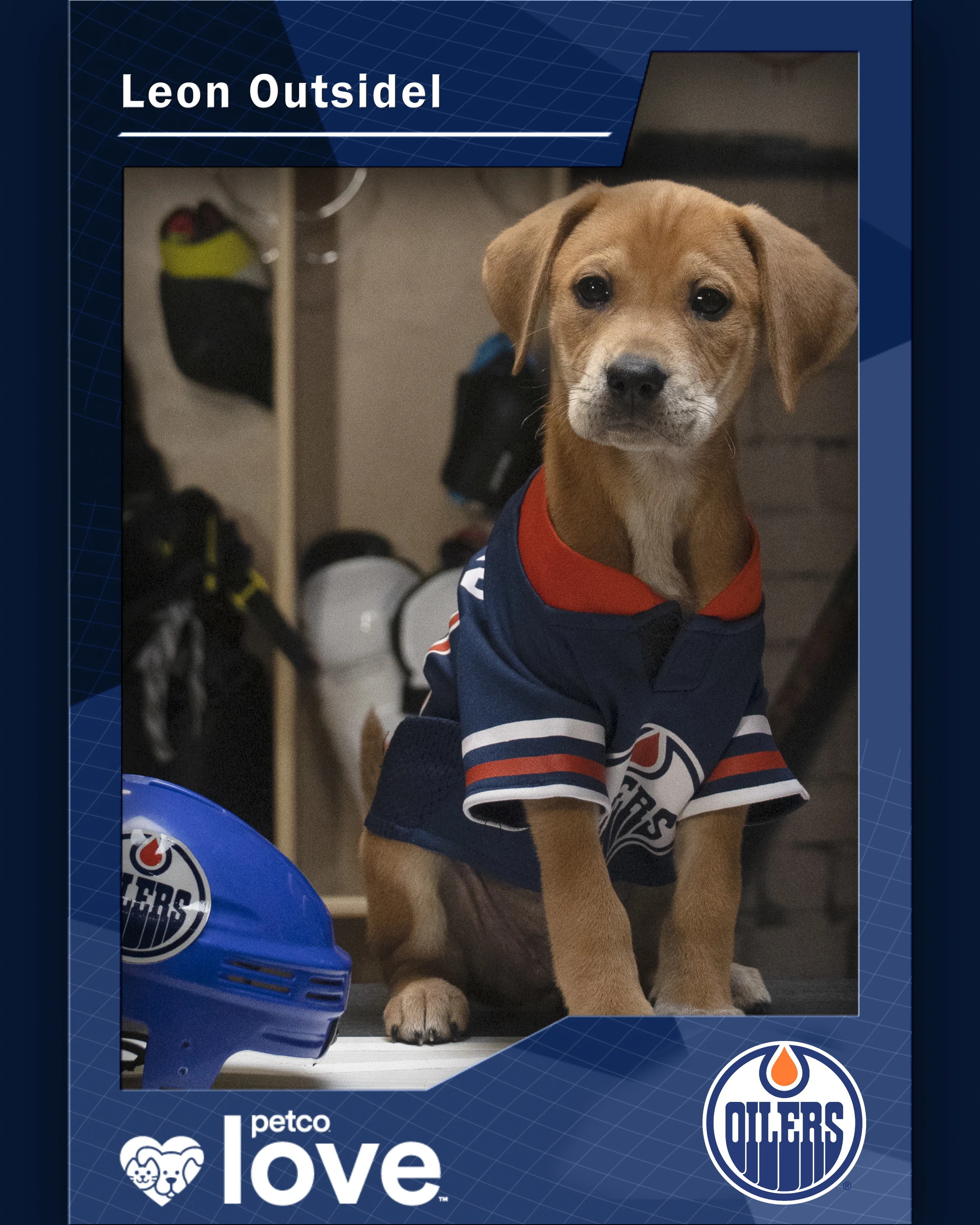 Stanley Pup Ofetchkin aka Leon Outsidel player card front
