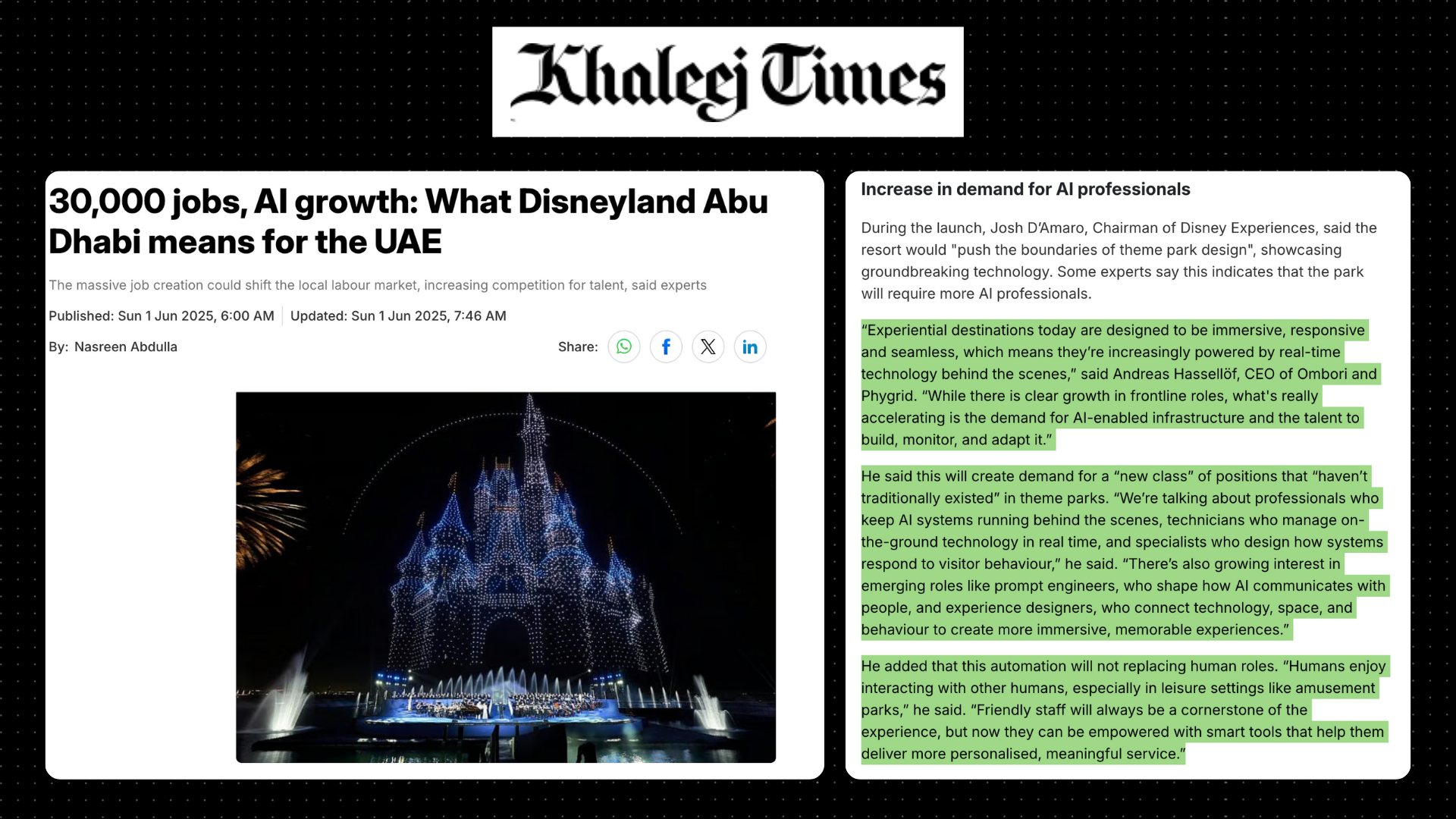 30,000 jobs, AI growth: What Disneyland Abu Dhabi means for the UAE