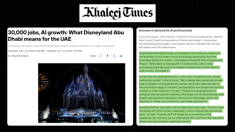 30,000 jobs, AI growth: What Disneyland Abu Dhabi means for the UAE