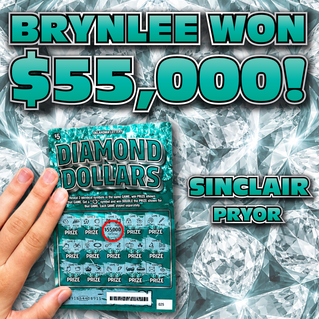 Brynlee won $55,000!