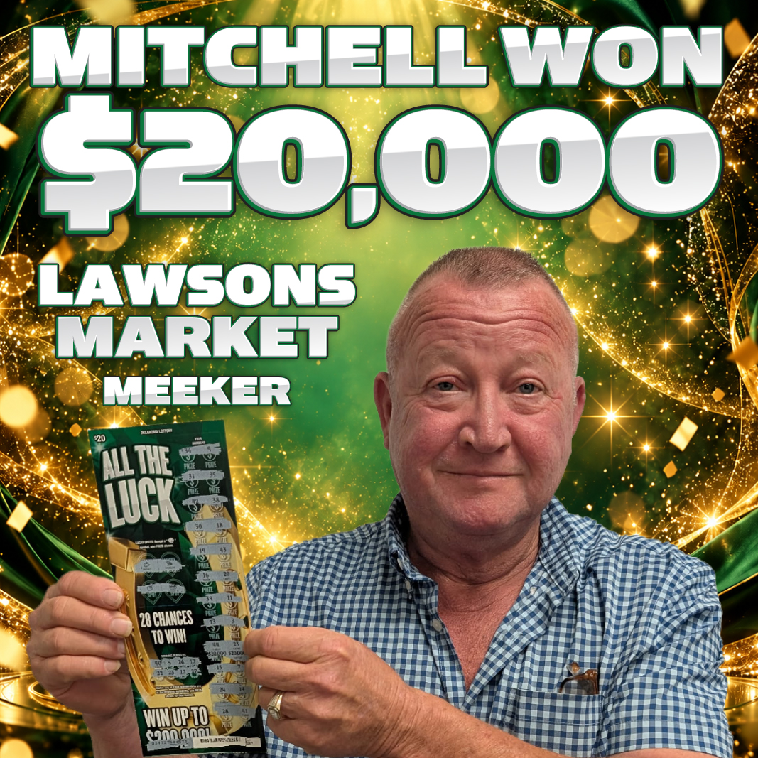 Mitchell won $20,000!